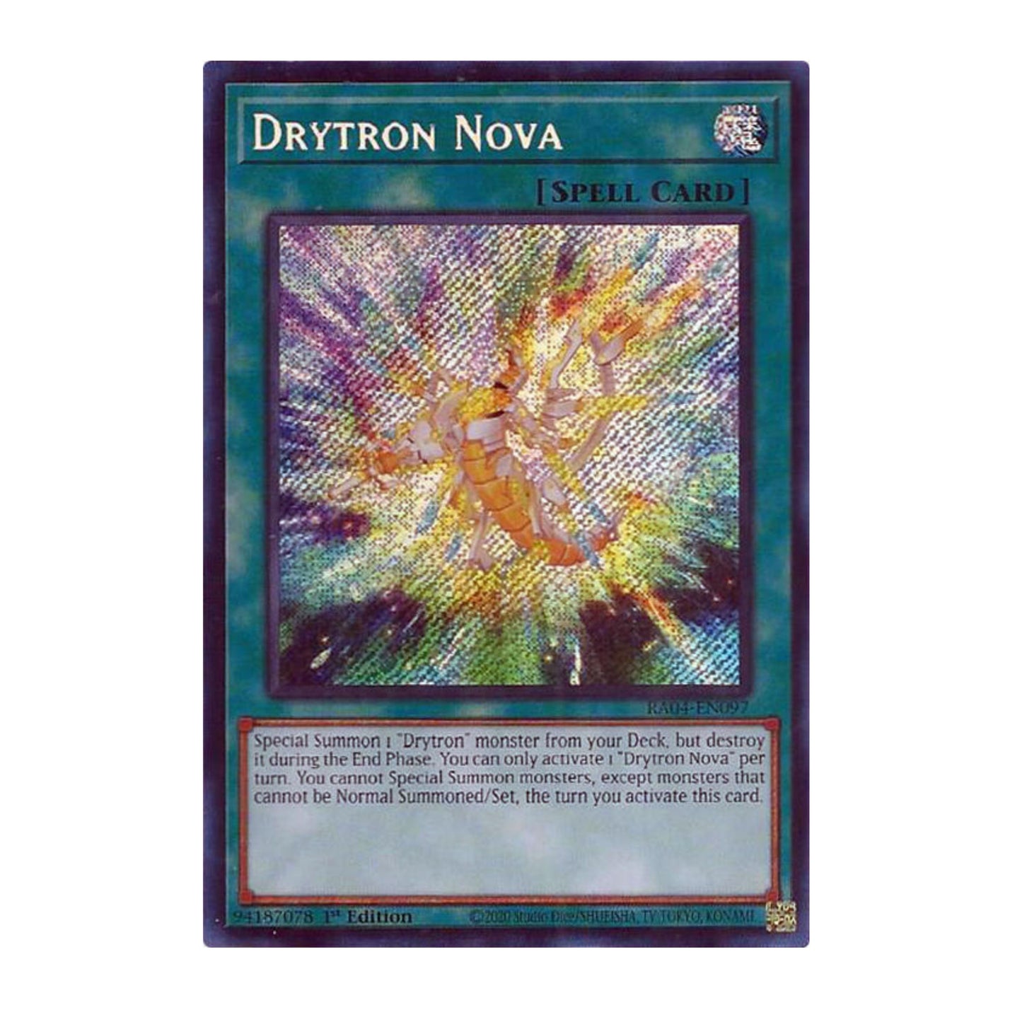 Yu-Gi-Oh! Drytron Nova (Secret Rare) - Quarter Century Stampede