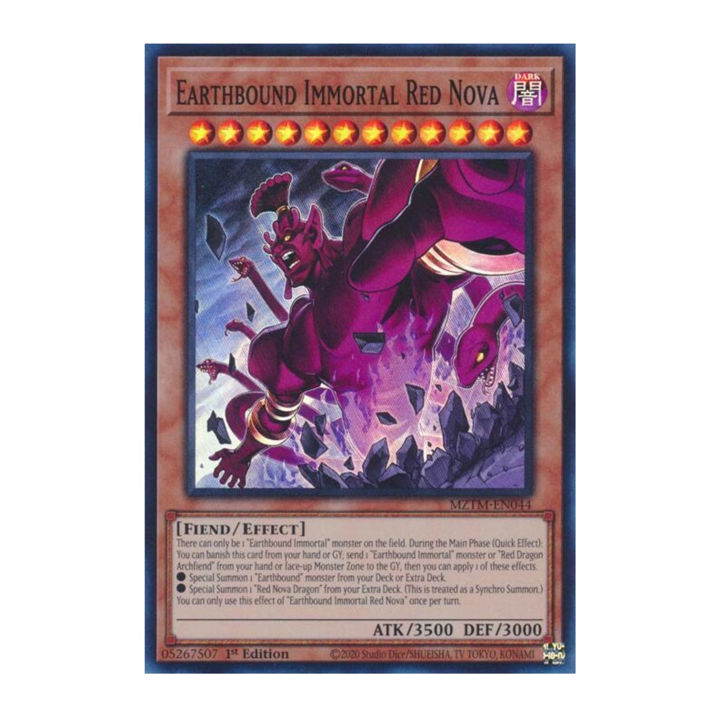 Yu-Gi-Oh! Earthbound Immortal Red Nova - Maze of the Master (MZTM)