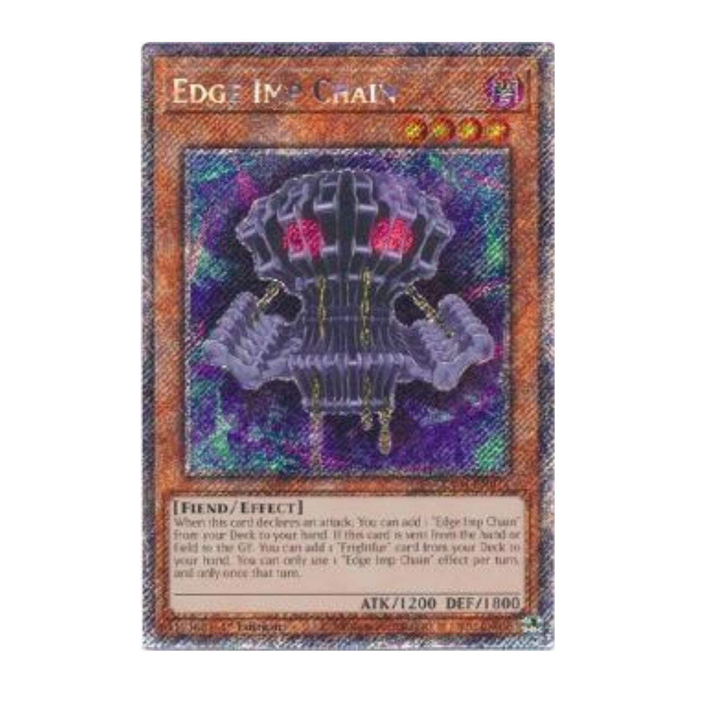Yu-Gi-Oh! Edge Imp Chain (Platinum Secret Rare) - Quarter Century Stampede
