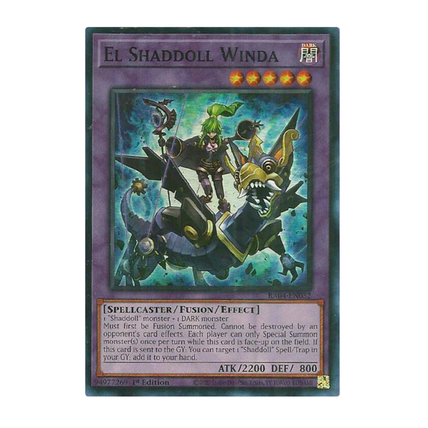 Yu-Gi-Oh! El Shaddoll Winda - Quarter Century Stampede