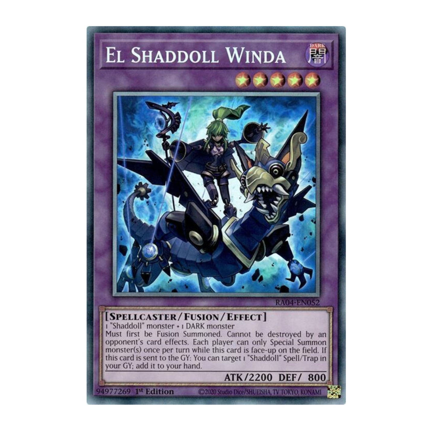 Yu-Gi-Oh! El Shaddoll Winda (PCR) - Quarter Century Stampede