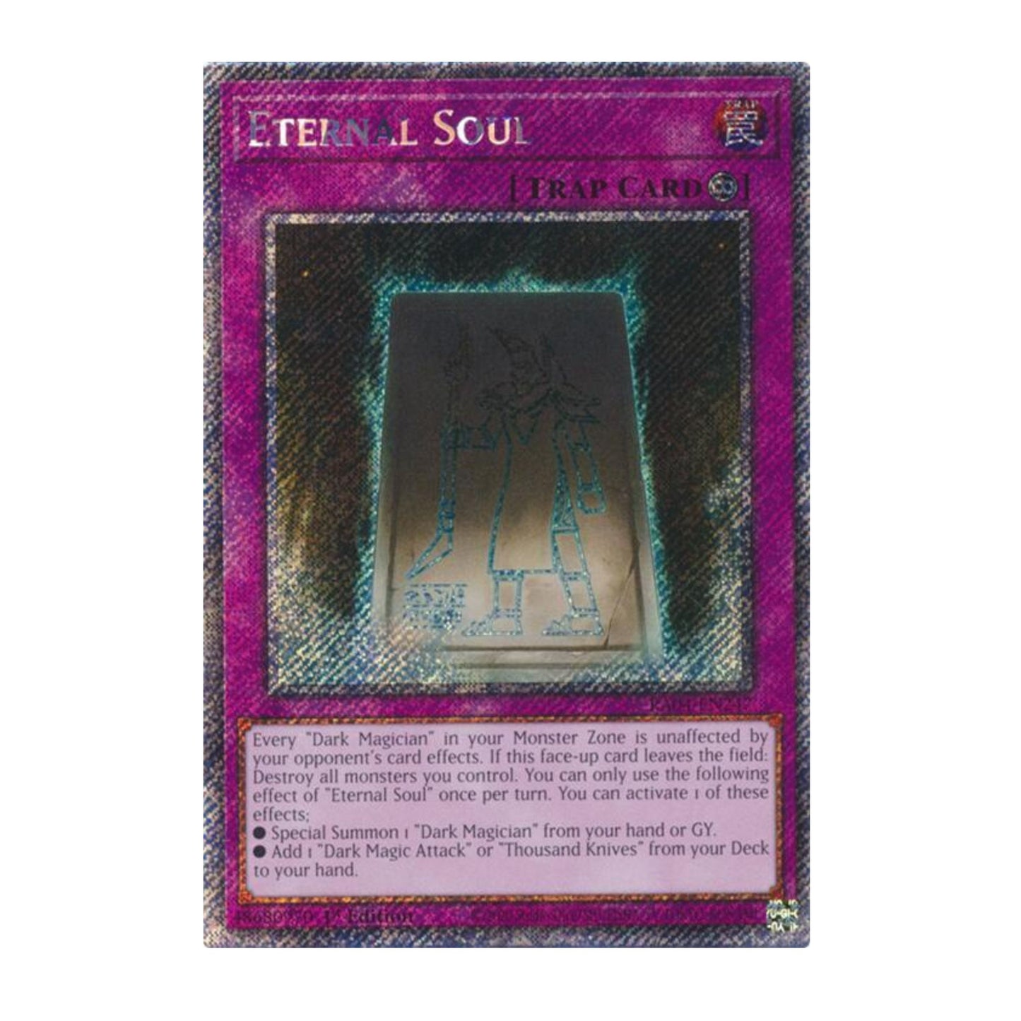 Yu-Gi-Oh! Eternal Soul (Platinum Secret Rare) - Quarter Century Stampede