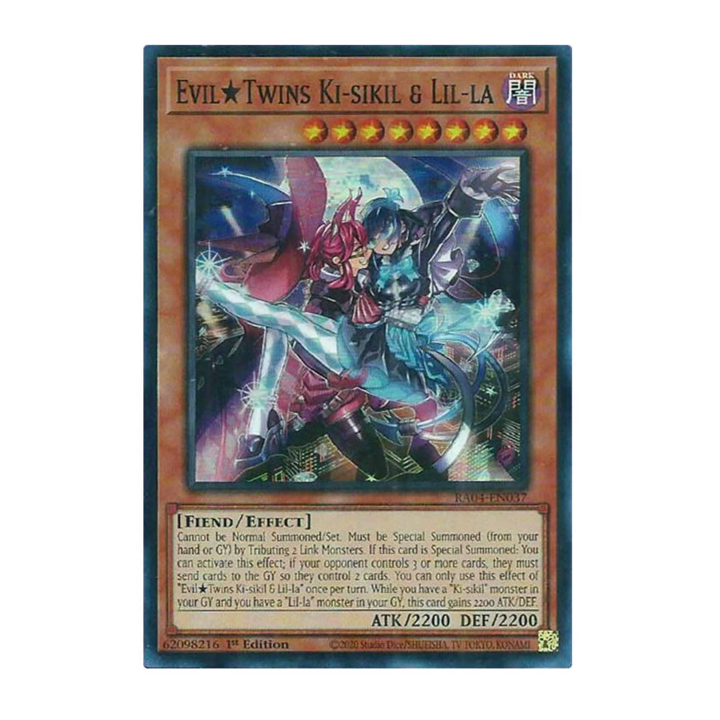Yu-Gi-Oh! Evil Twins Ki-sikil & Lil-la - Quarter Century Stampede