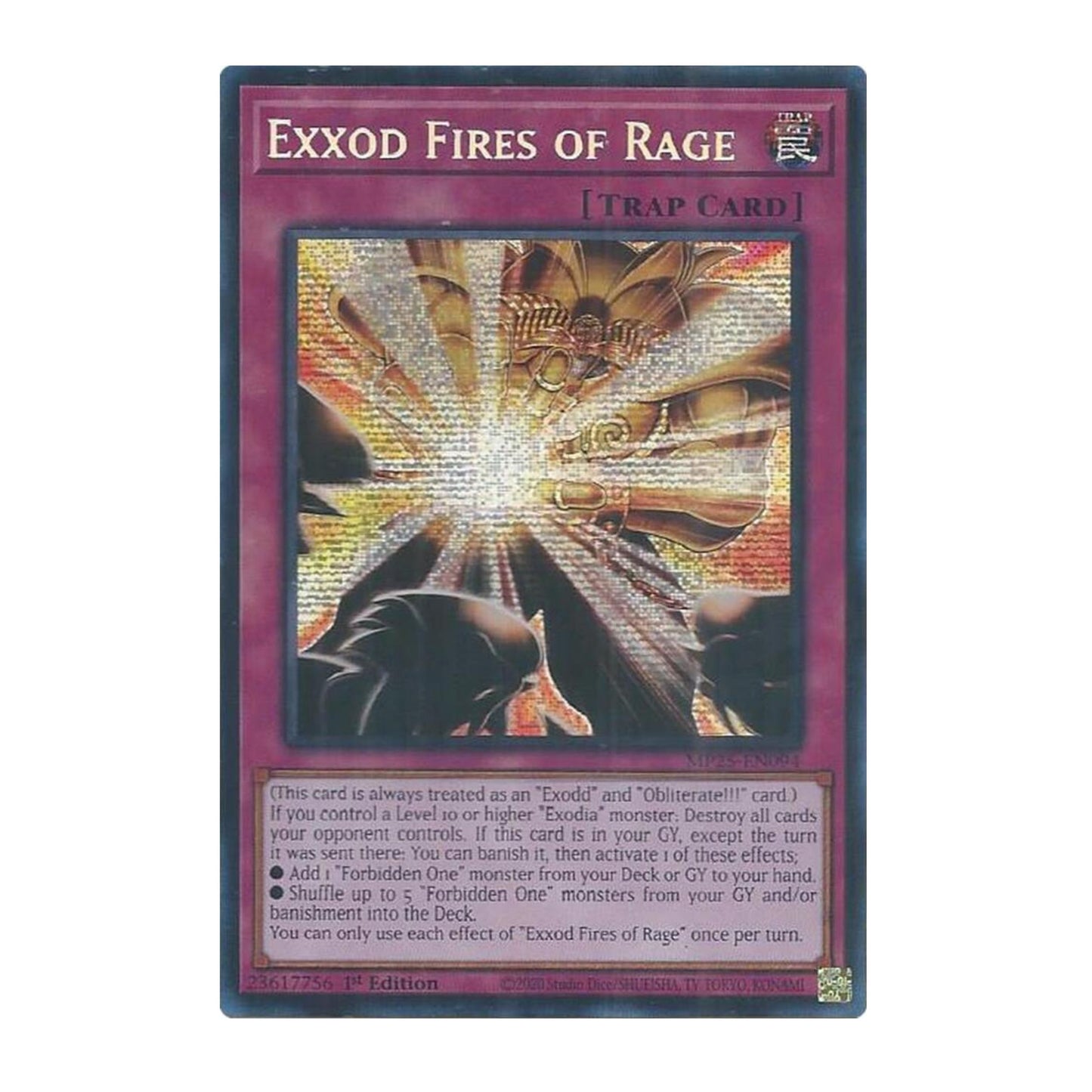 Yu-Gi-Oh! Exxod Fires of Rage - 2025 Mega-Pack (MP25)