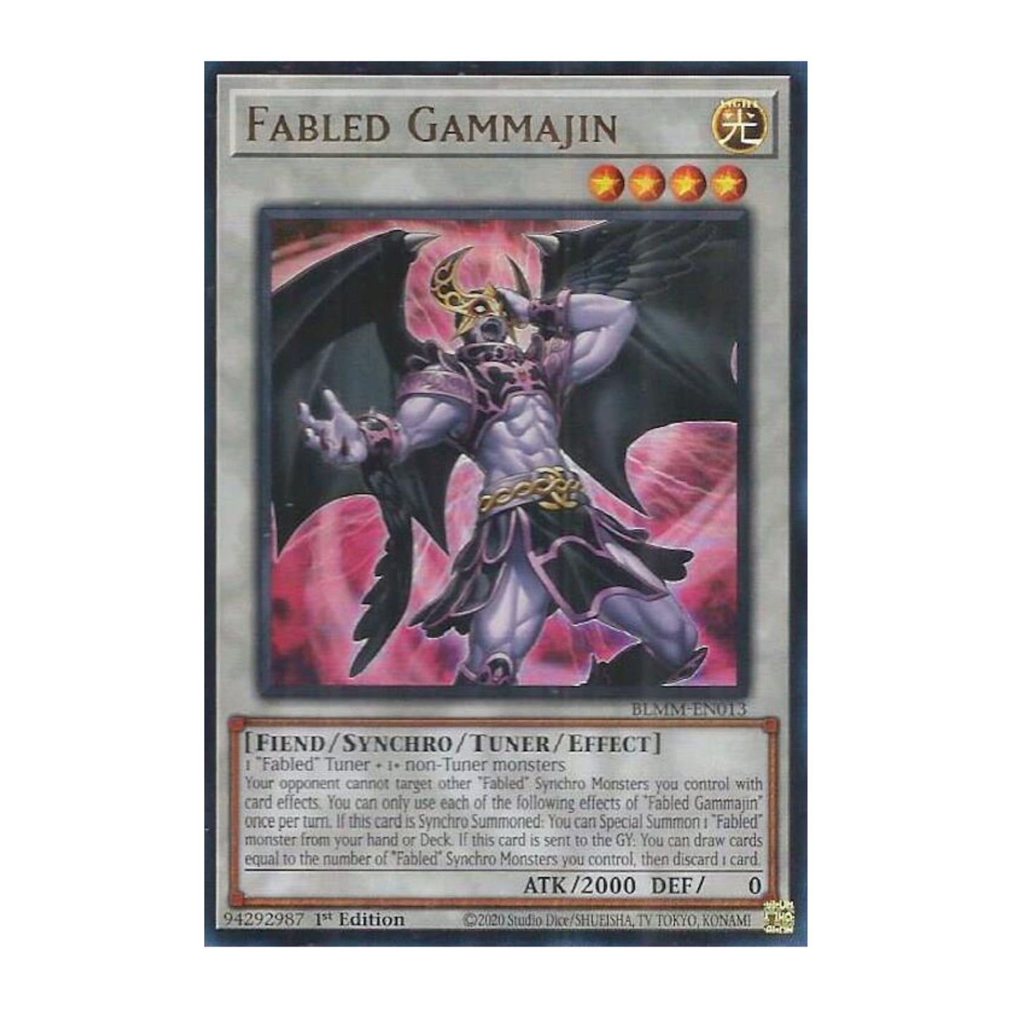 Yu-Gi-Oh! Fabled Gammajin - Battles of Legend: Monster Mayhem (BLMM)