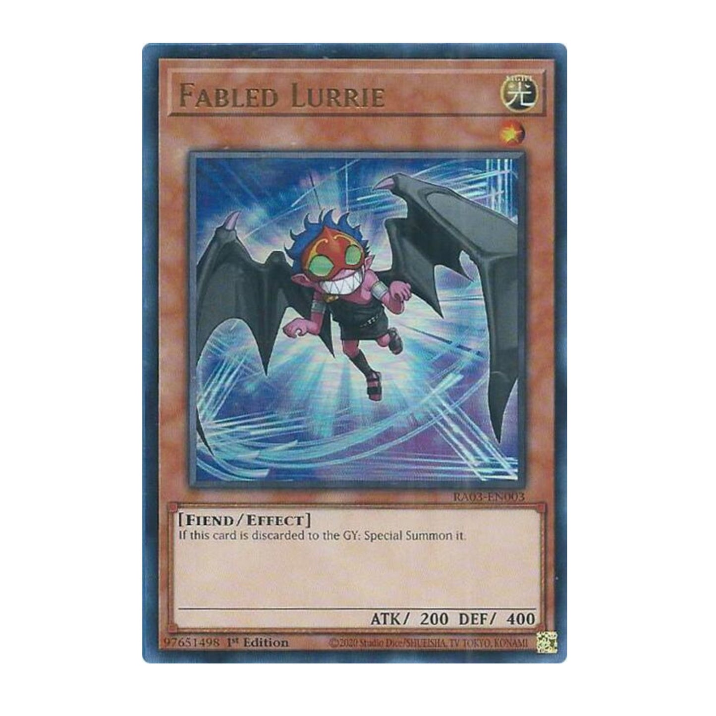 Yu-Gi-Oh! Fabled Lurrie (UR) - Quarter Century Bonanza