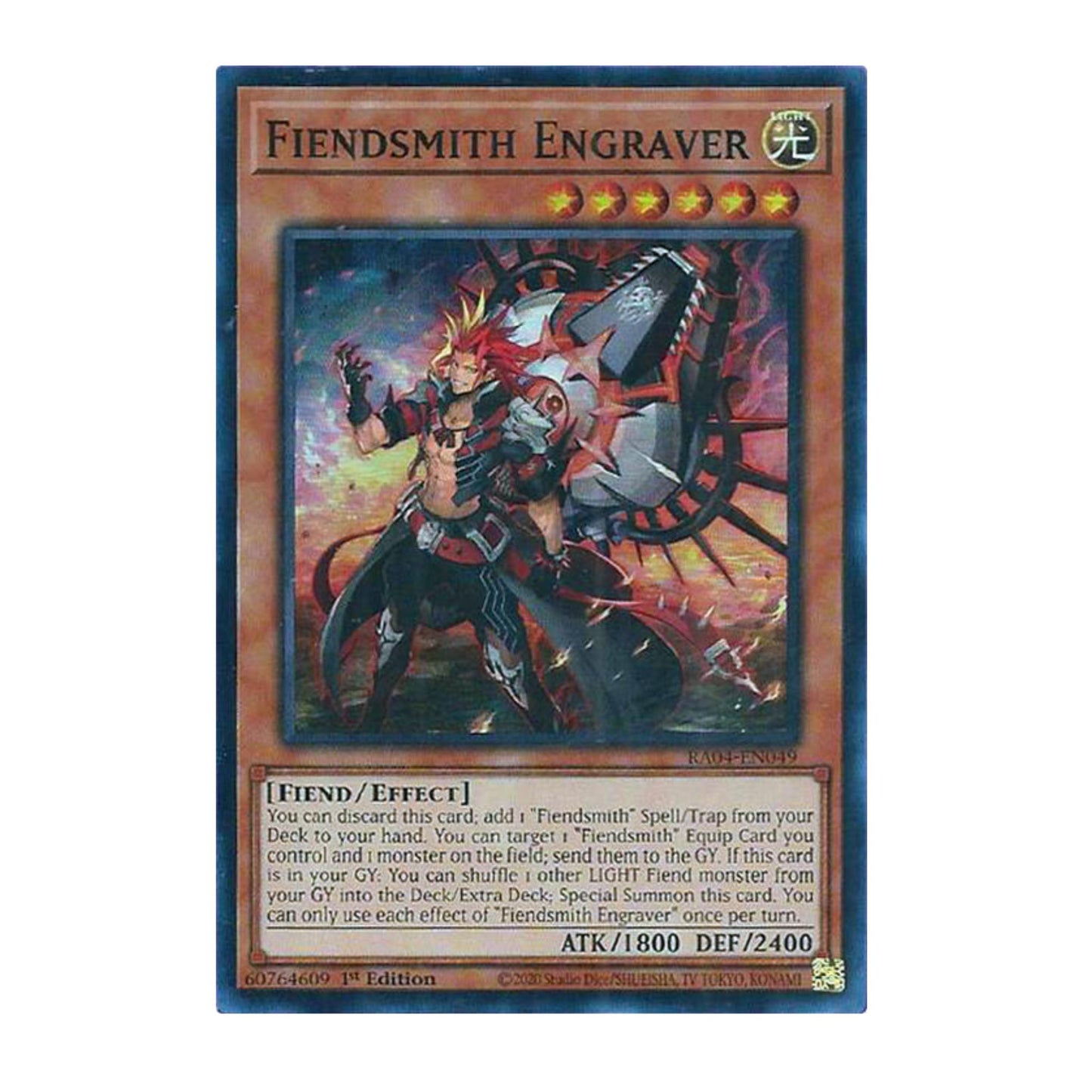 Yu-Gi-Oh! Fiendsmith Engraver - Quarter Century Stampede