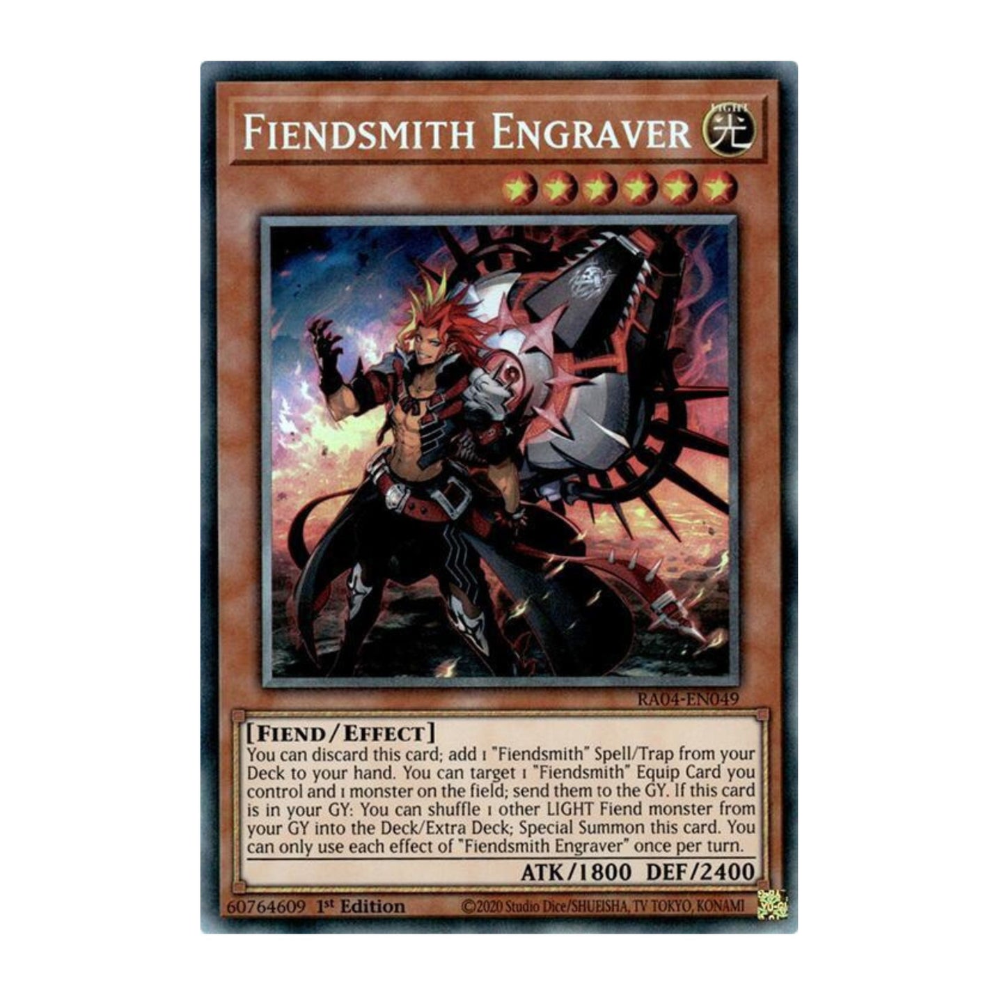 Yu-Gi-Oh! Fiendsmith Engraver (PCR) - Quarter Century Stampede