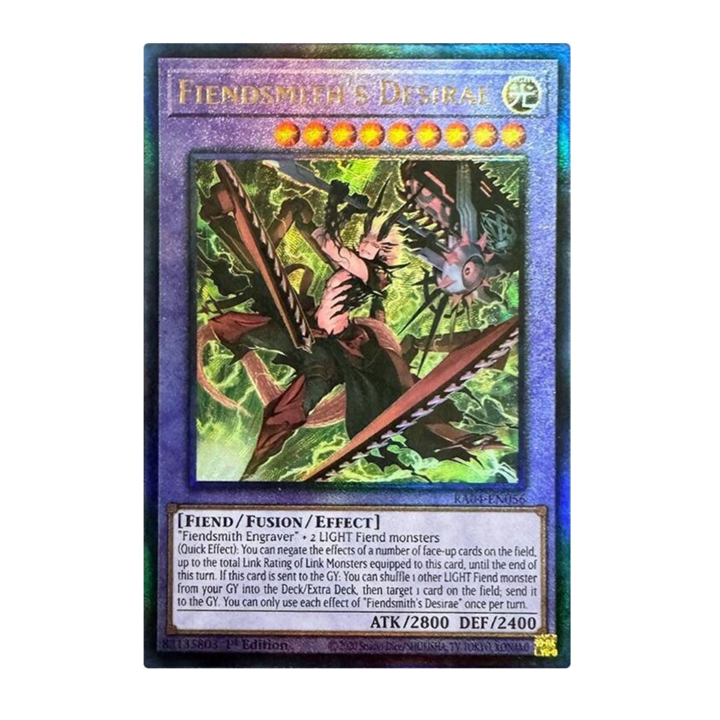 Yu-Gi-Oh! Fiendsmith's Desirae (PUR) - Quarter Century Stampede