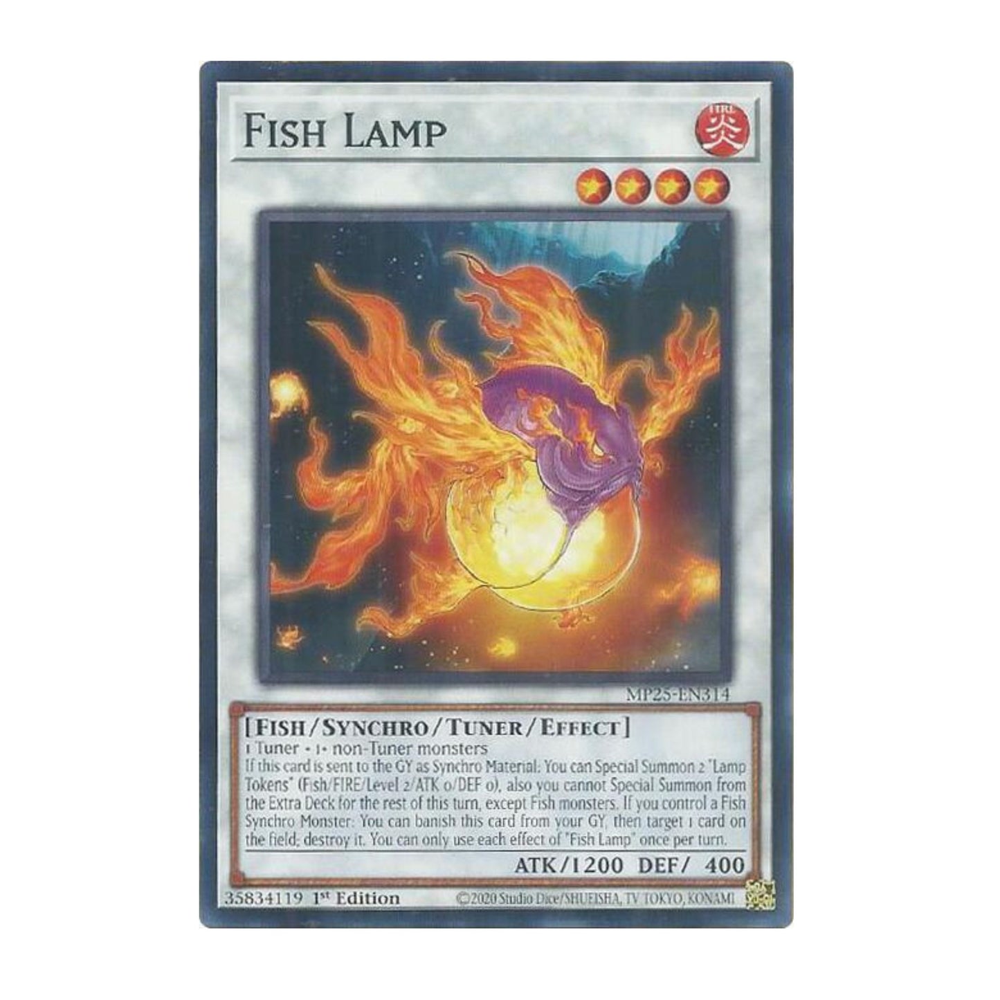 Yu-Gi-Oh! Fish Lamp - 2025 Mega-Pack (MP25)