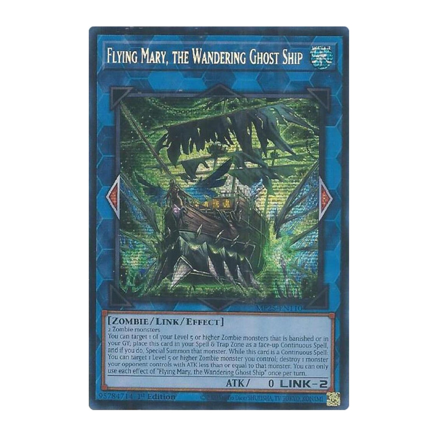 Yu-Gi-Oh! Flying Mary, the Wandering Ghost Ship - 2025 Mega-Pack (MP25)