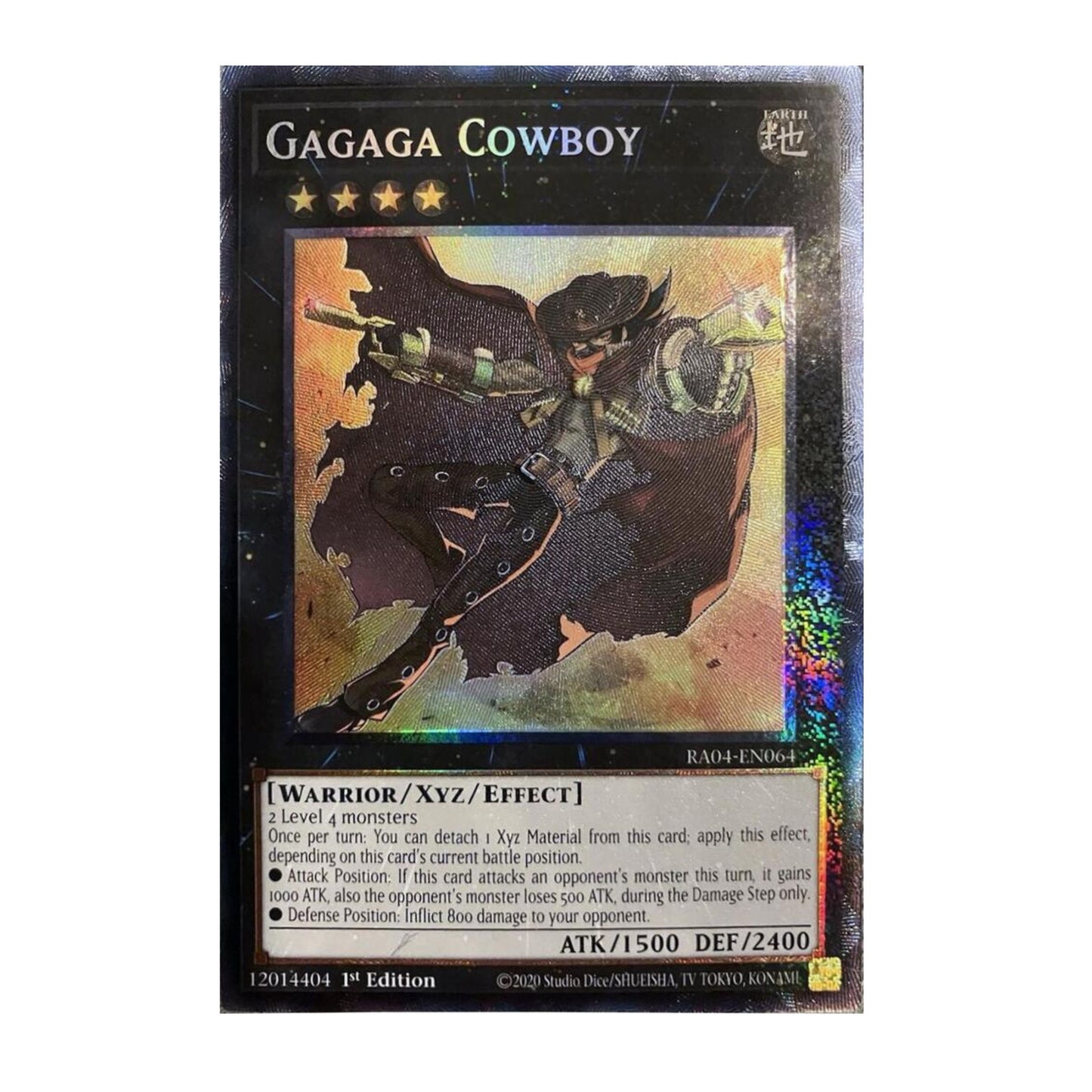 Yu-Gi-Oh! Gagaga Cowboy (PCR) - Quarter Century Stampede