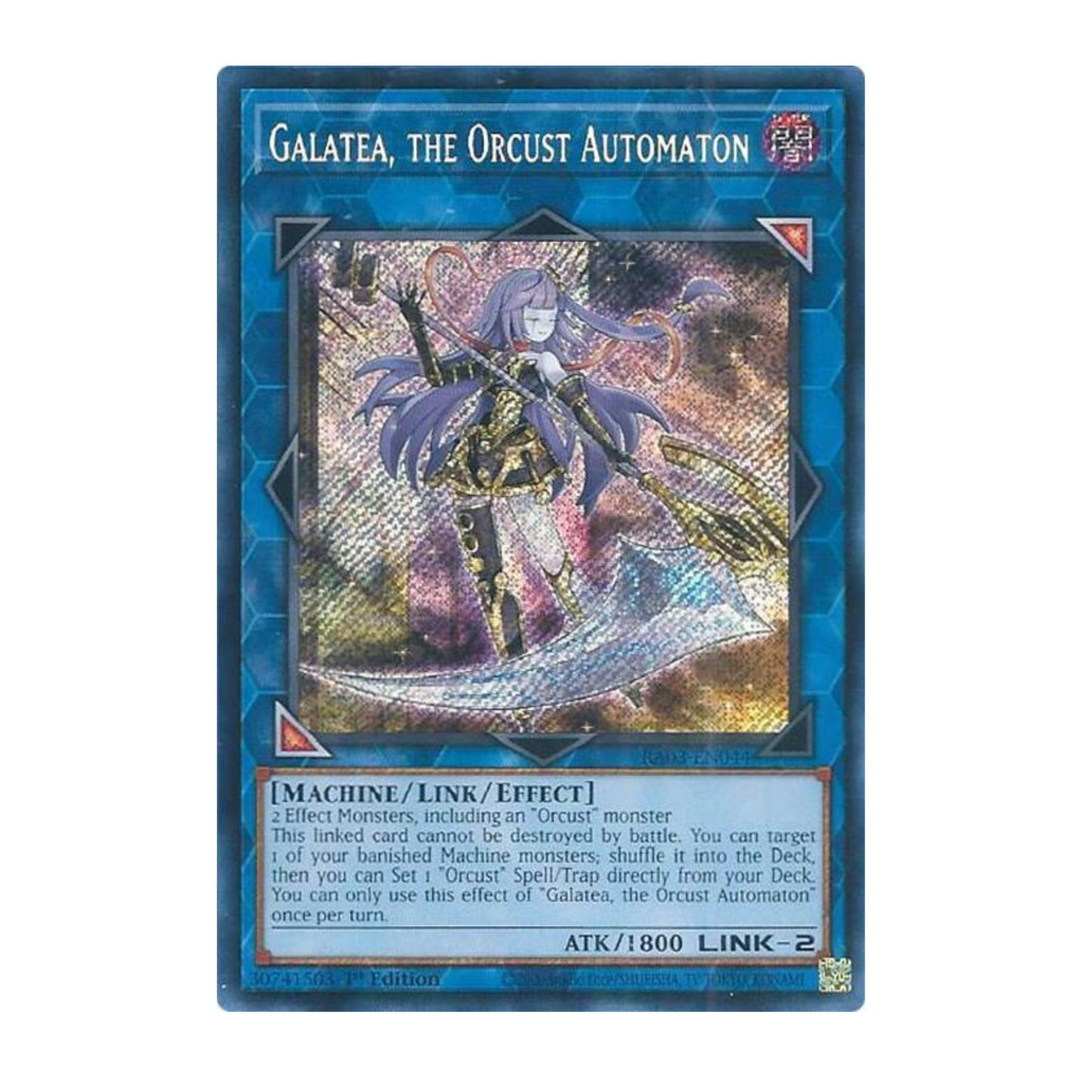 Yu-Gi-Oh! Galatea, the Orcust Automaton (Secret Rare) - Quarter Century Bonanza