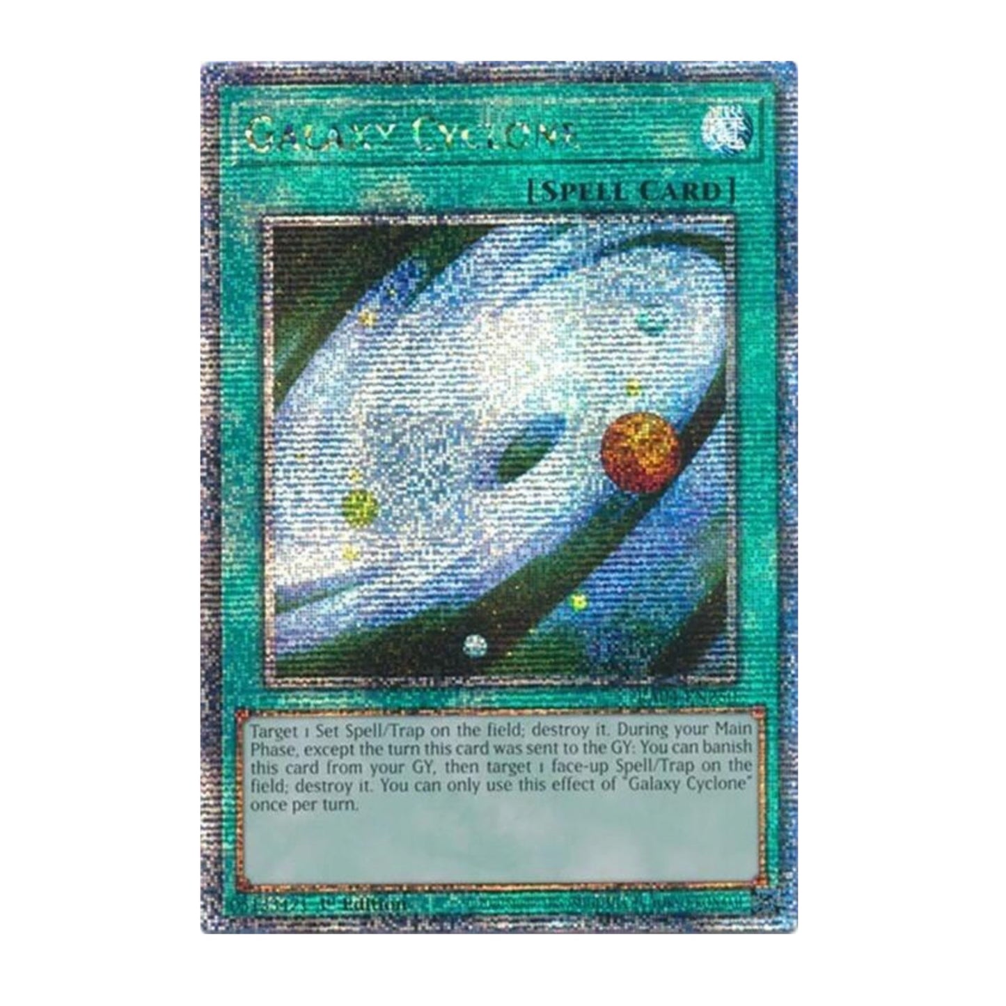 Yu-Gi-Oh! Galaxy Cyclone (Quarter Century Secret Rare) - Quarter Century Stampede