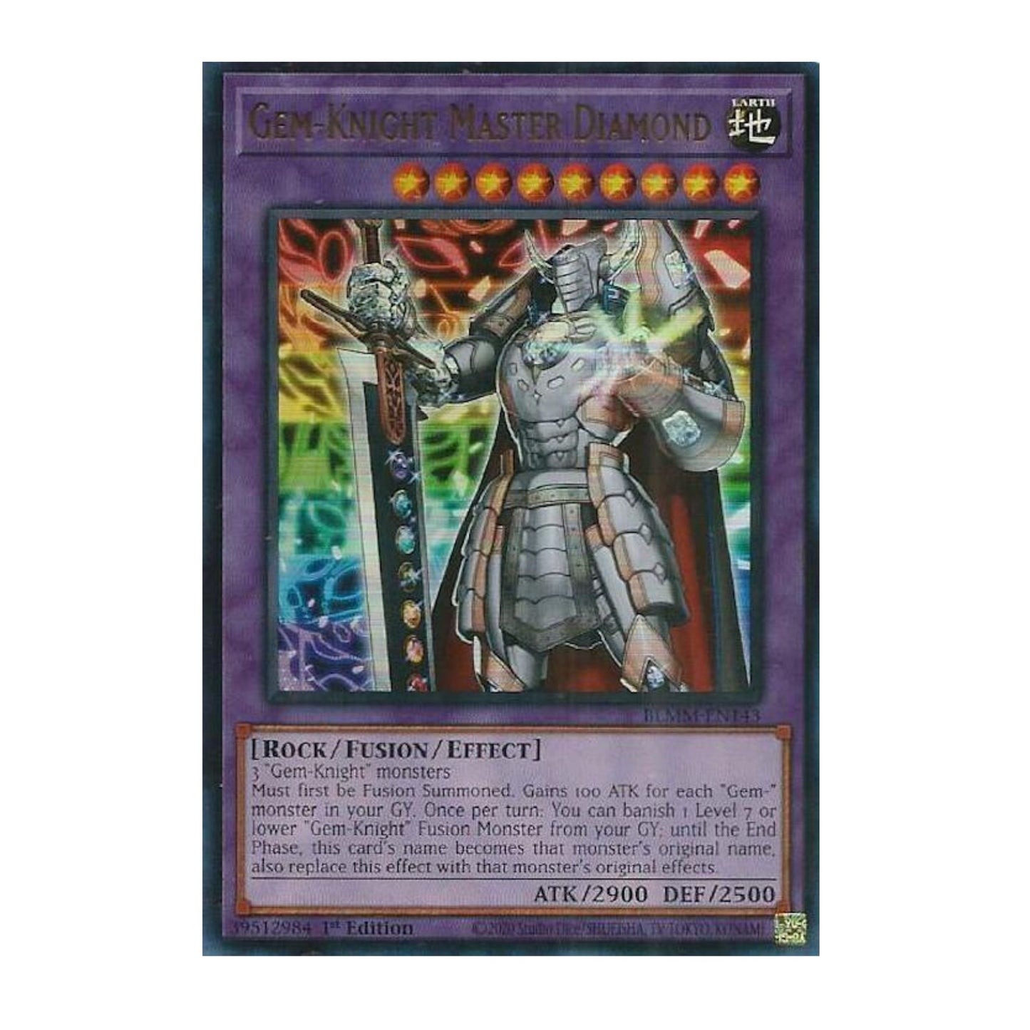 Yu-Gi-Oh! Gem-Knight Master Diamond - Battles of Legend: Monster Mayhem (BLMM)