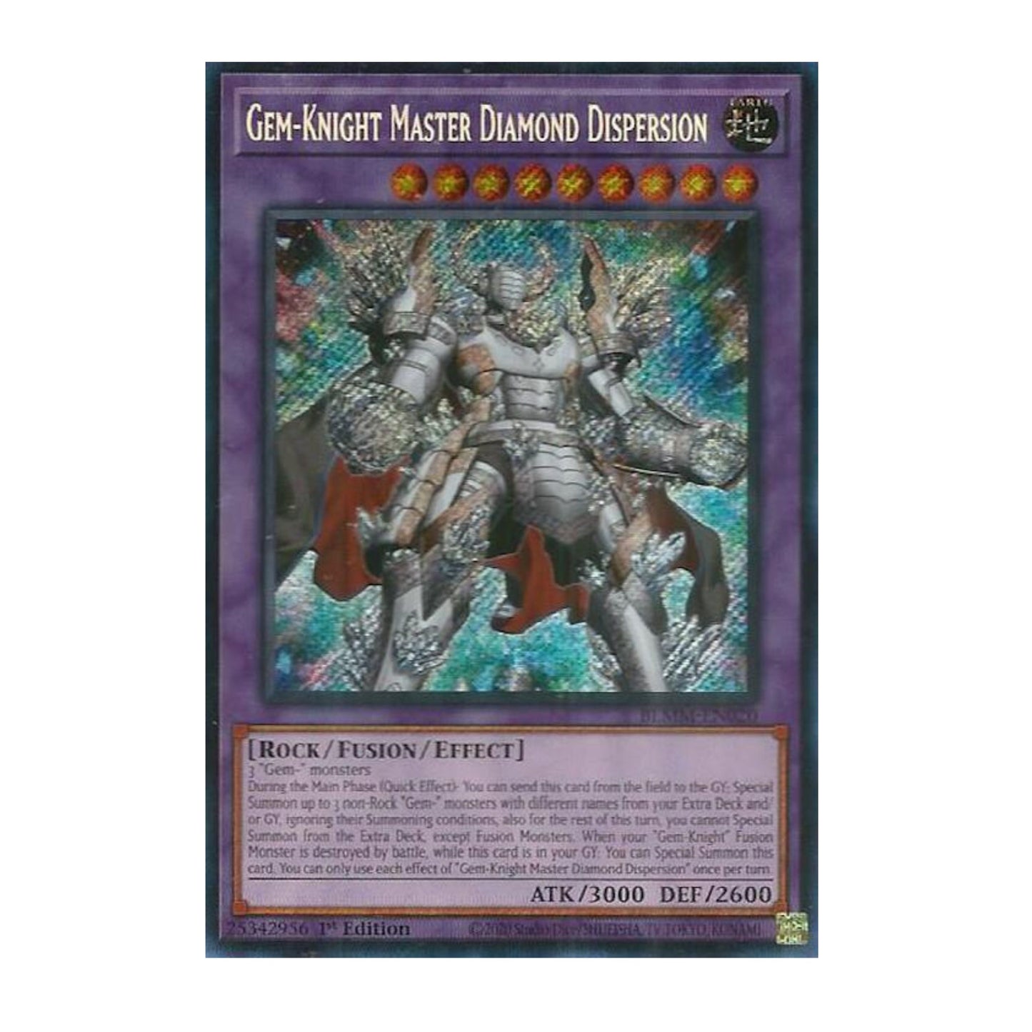 Yu-Gi-Oh! Gem-Knight Master Diamond Dispersion - Battles of Legend: Monster Mayhem (BLMM)