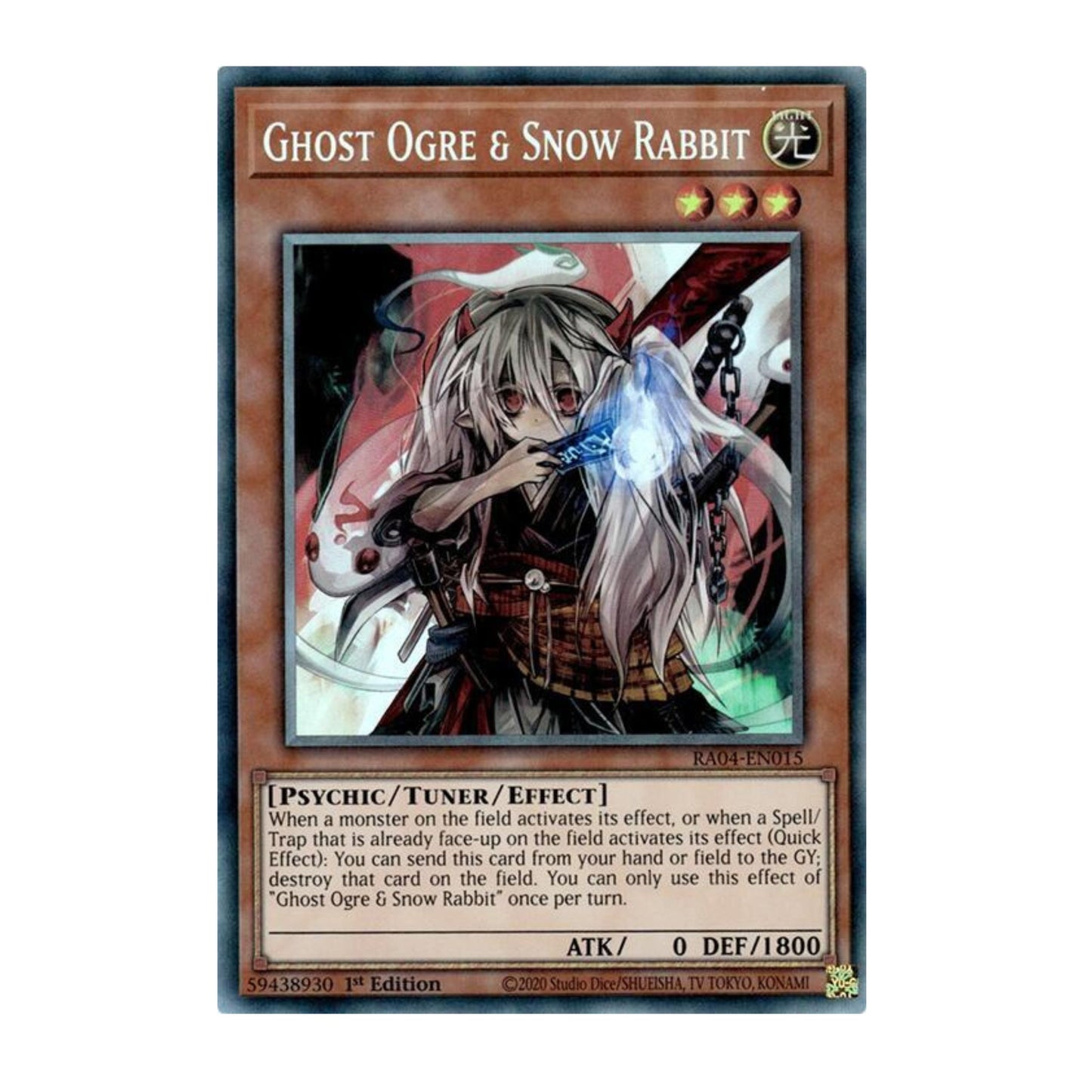 Yu-Gi-Oh! Ghost Ogre & Snow Rabbit (PCR) - Quarter Century Stampede