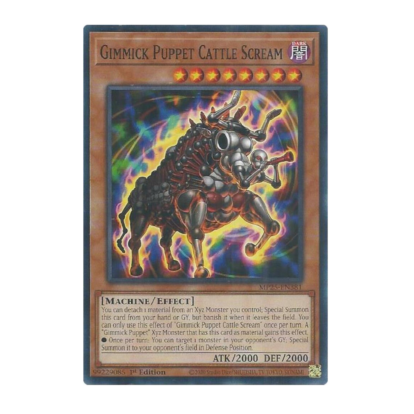 Yu-Gi-Oh! Gimmick Puppet Cattle Scream - 2025 Mega-Pack (MP25)