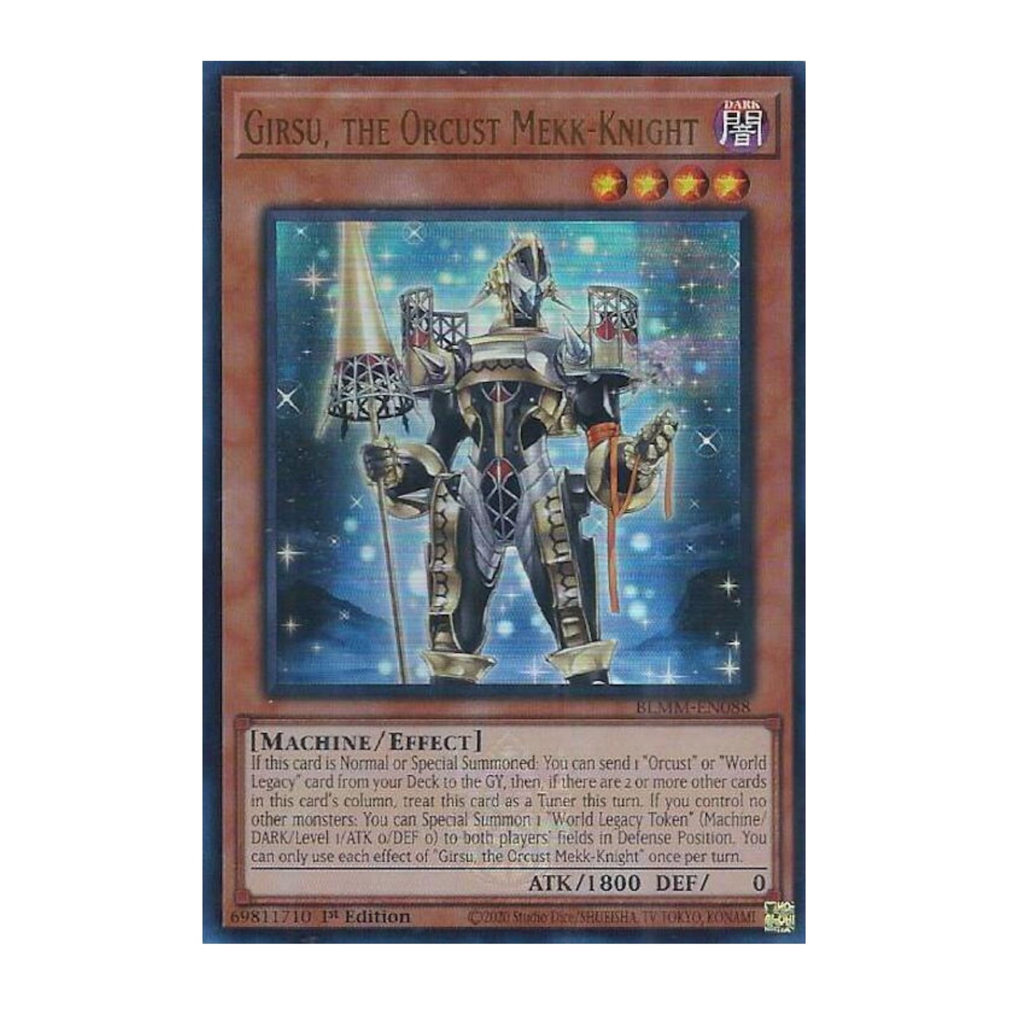 Yu-Gi-Oh! Girsu, the Orcust Mekk-Knight - Battles of Legend: Monster Mayhem (BLMM)