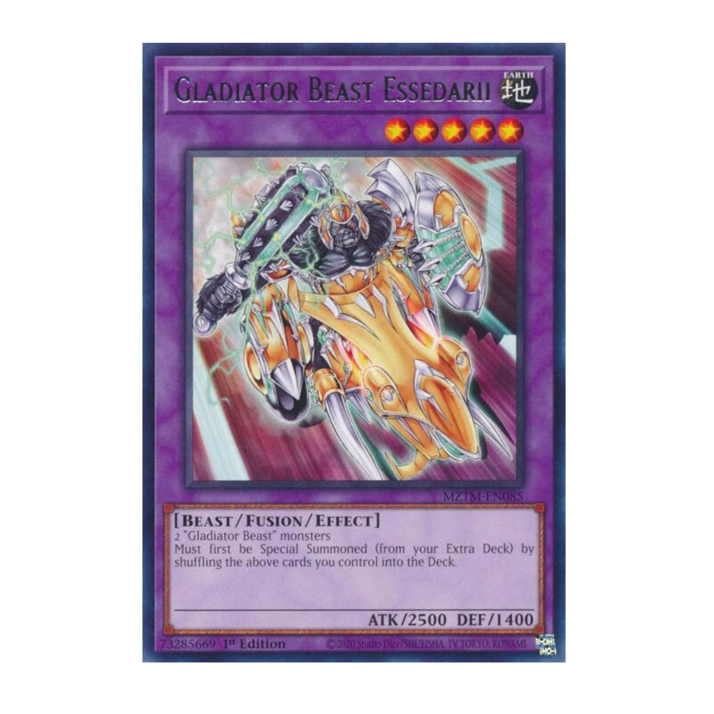 Yu-Gi-Oh! Gladiator Beast Essedarii - Maze of the Master (MZTM)