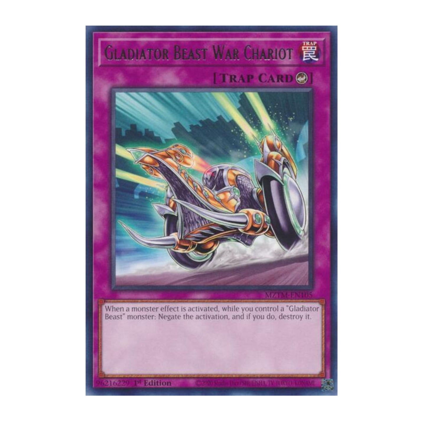 Yu-Gi-Oh! Gladiator Beast War Chariot - Maze of the Master (MZTM)