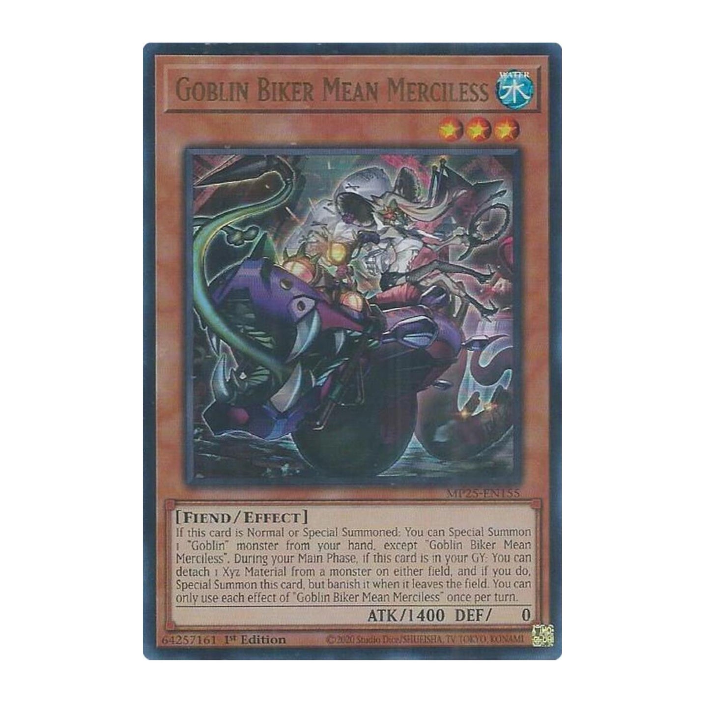 Yu-Gi-Oh! Goblin Biker Mean Merciless - 2025 Mega-Pack (MP25)