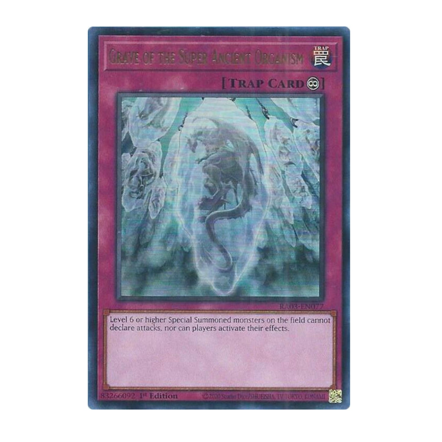 Yu-Gi-Oh! Grave of the Super Ancient Organism (UR) - Quarter Century Bonanza