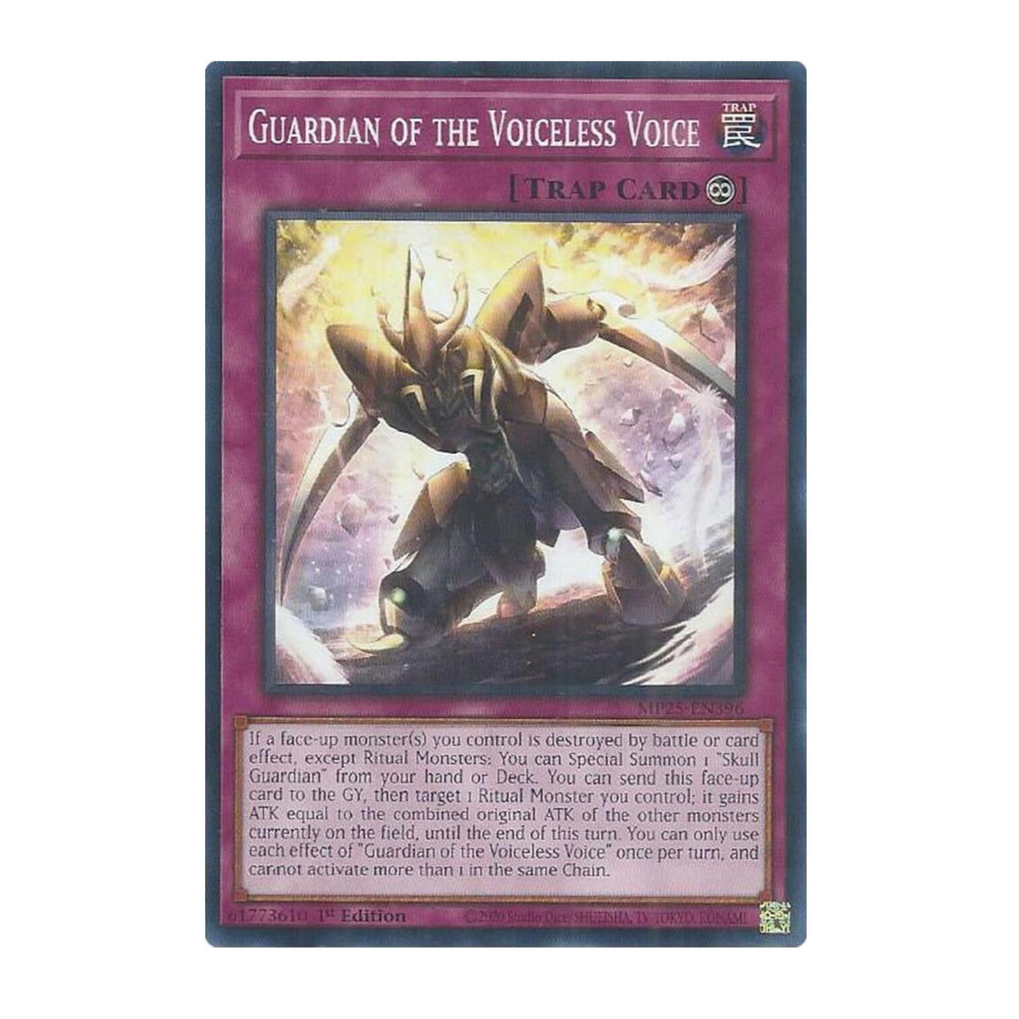 Yu-Gi-Oh! Guardian of the Voiceless Voice - 2025 Mega-Pack (MP25)