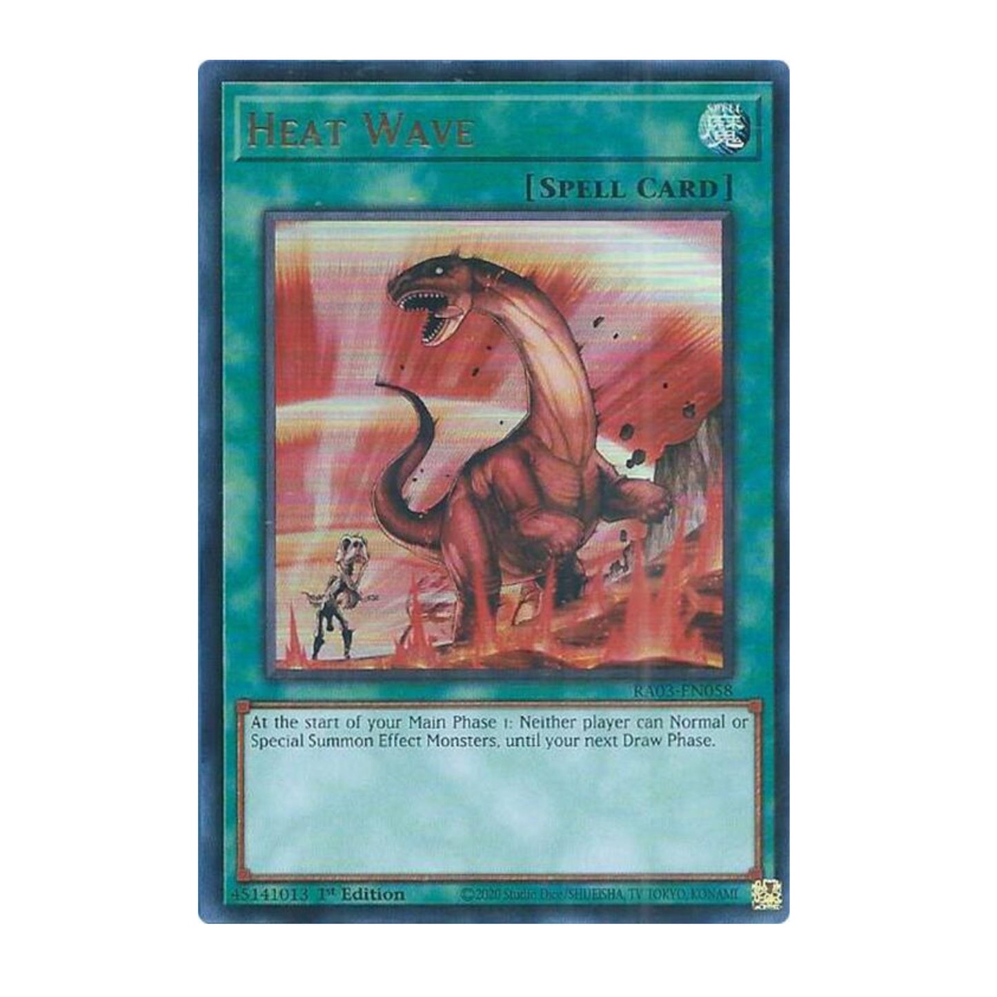 Yu-Gi-Oh! Heat Wave (UR) - Quarter Century Bonanza