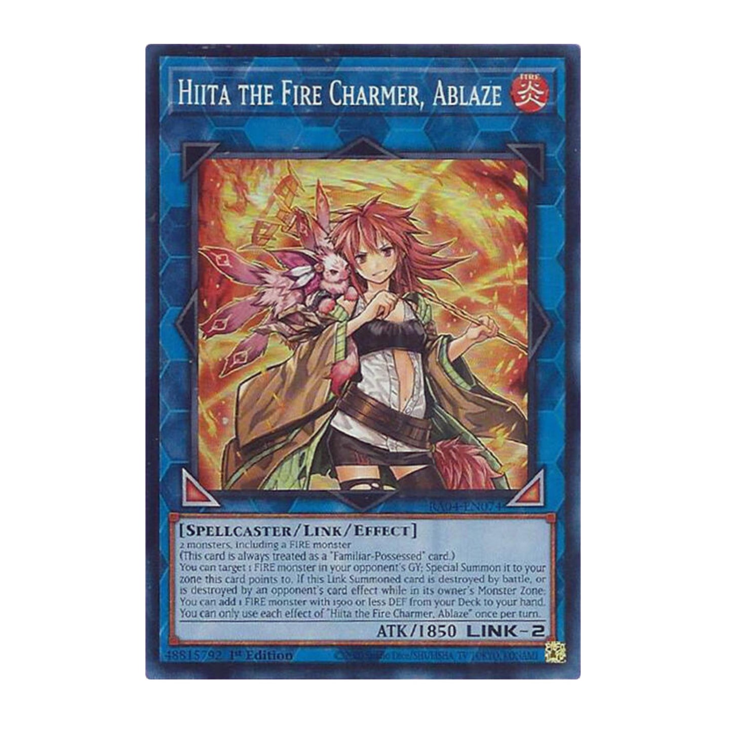 Yu-Gi-Oh! Hiita the Fire Charmer, Ablaze - Quarter Century Stampede