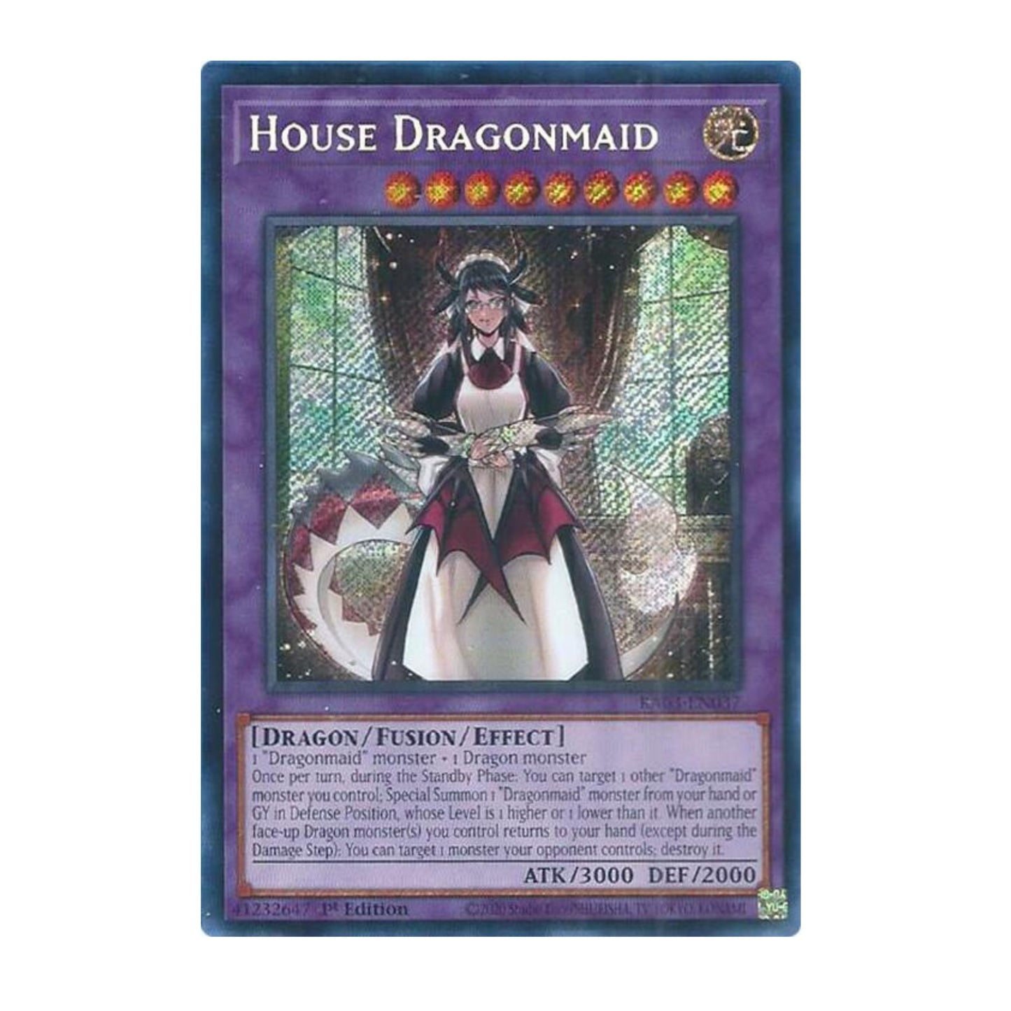 Yu-Gi-Oh! House Dragonmaid (Secret Rare) - Quarter Century Bonanza