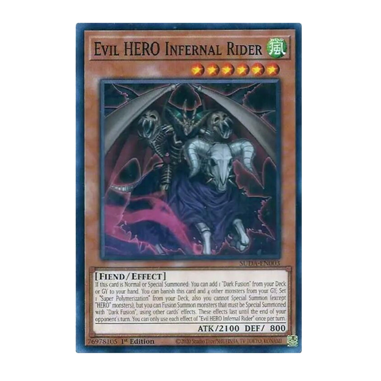 Evil HERO Infernal Rider - Supreme Darkness (SUDA)