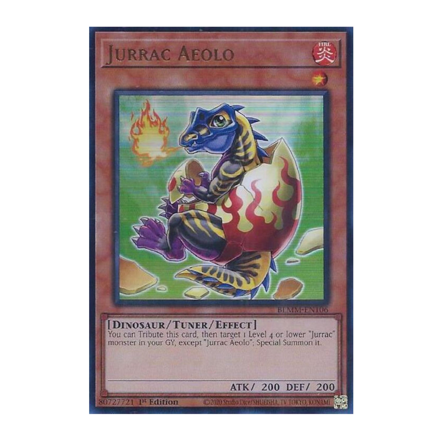 Yu-Gi-Oh! Jurrac Aeolo - Battles of Legend: Monster Mayhem (BLMM)