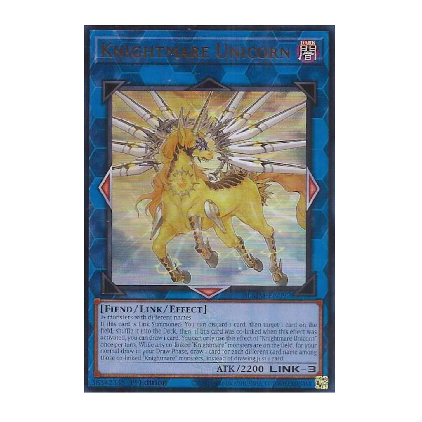 Yu-Gi-Oh! Knightmare Unicorn - Battles of Legend: Monster Mayhem (BLMM)