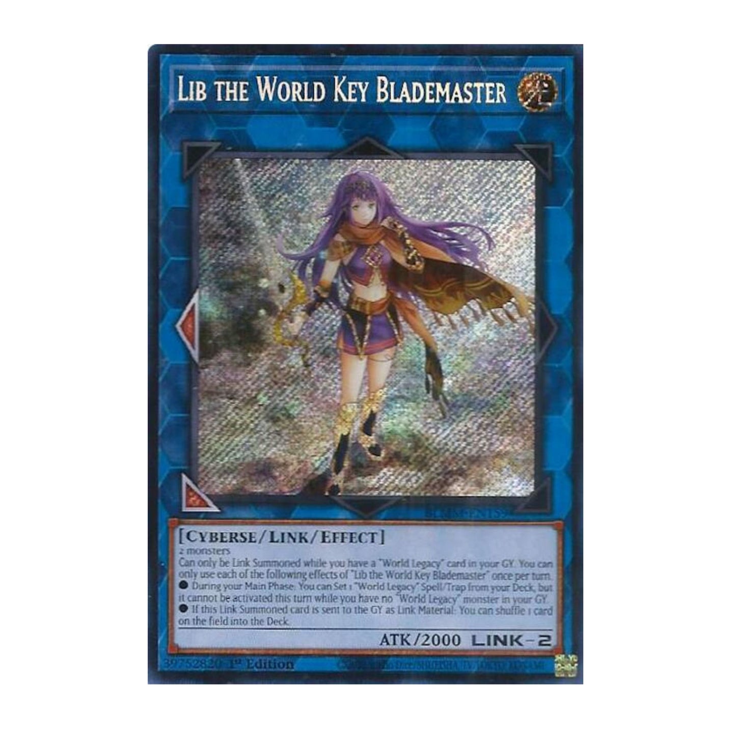 Yu-Gi-Oh! Lib the World Key Blademaster - Battles of Legend: Monster Mayhem (BLMM)