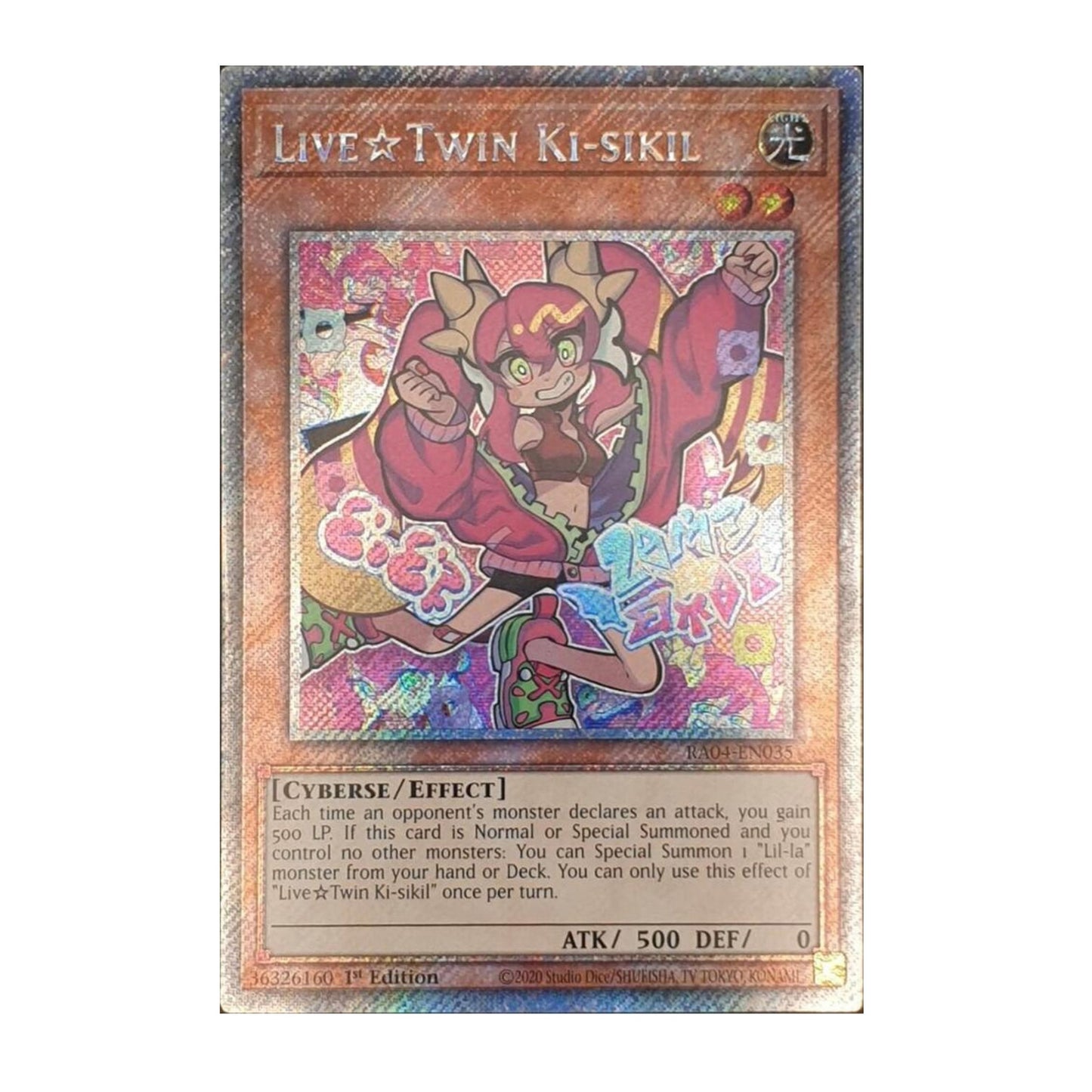 Yu-Gi-Oh! Live Twin Ki-sikil (Platinum Secret Rare) - Quarter Century Stampede