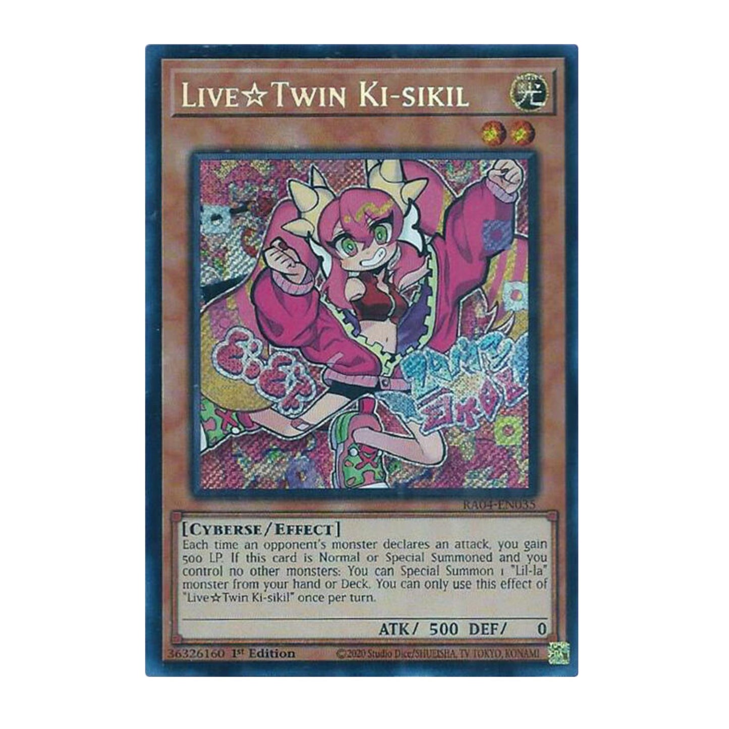 Yu-Gi-Oh! Live Twin Ki-sikil (Secret Rare) - Quarter Century Stampede