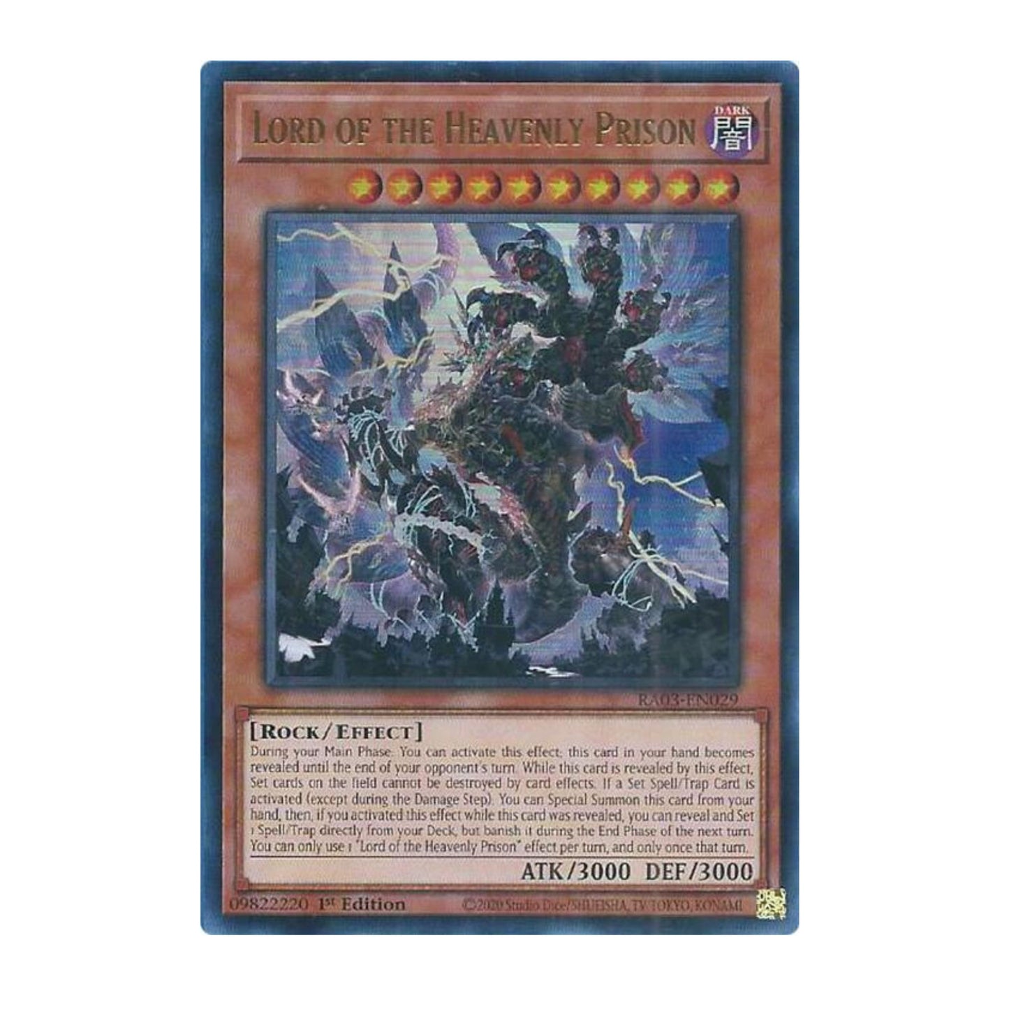 Yu-Gi-Oh! Lord of the Heavenly Prison (UR) - Quarter Century Bonanza