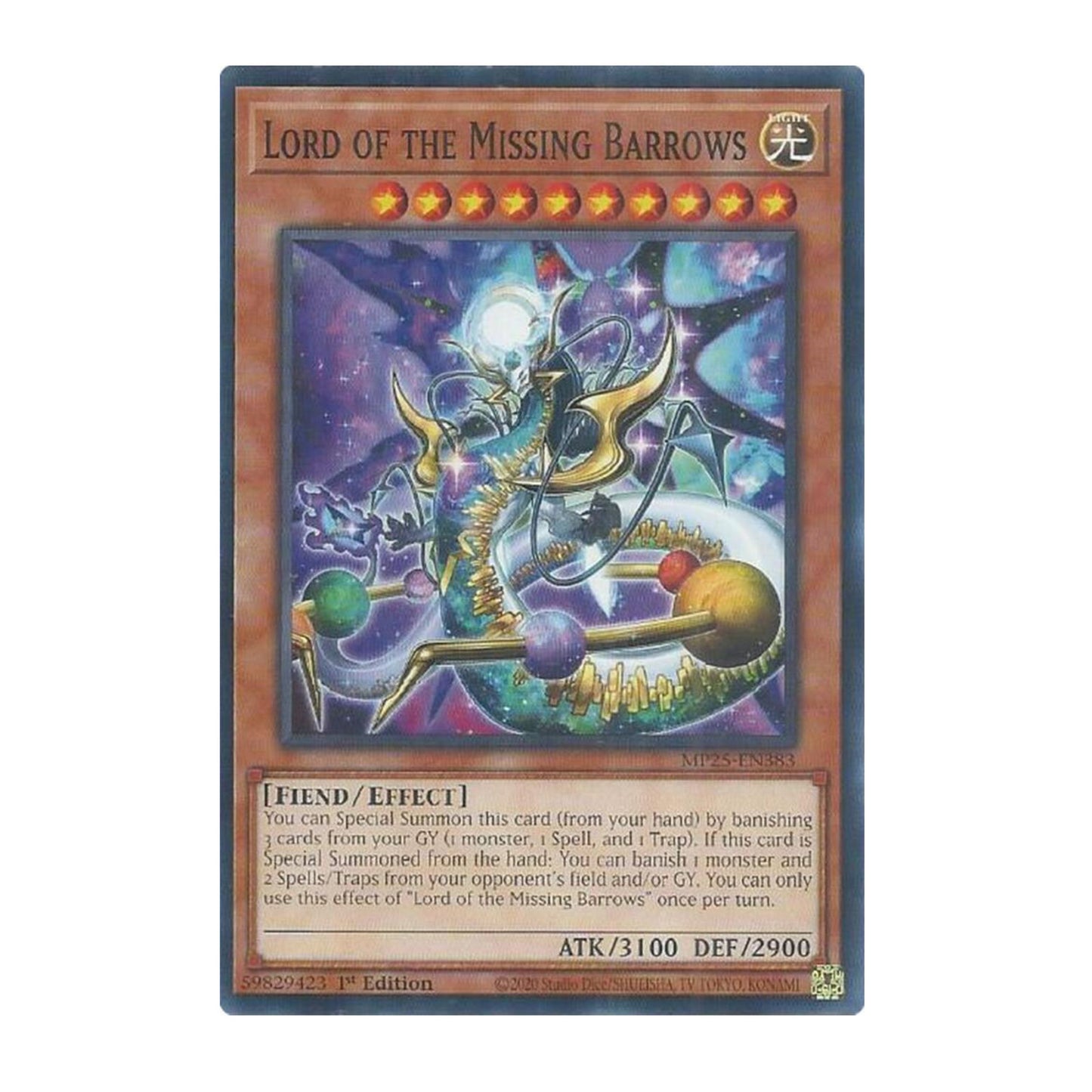 Yu-Gi-Oh! Lord of the Missing Barrows - 2025 Mega-Pack (MP25)