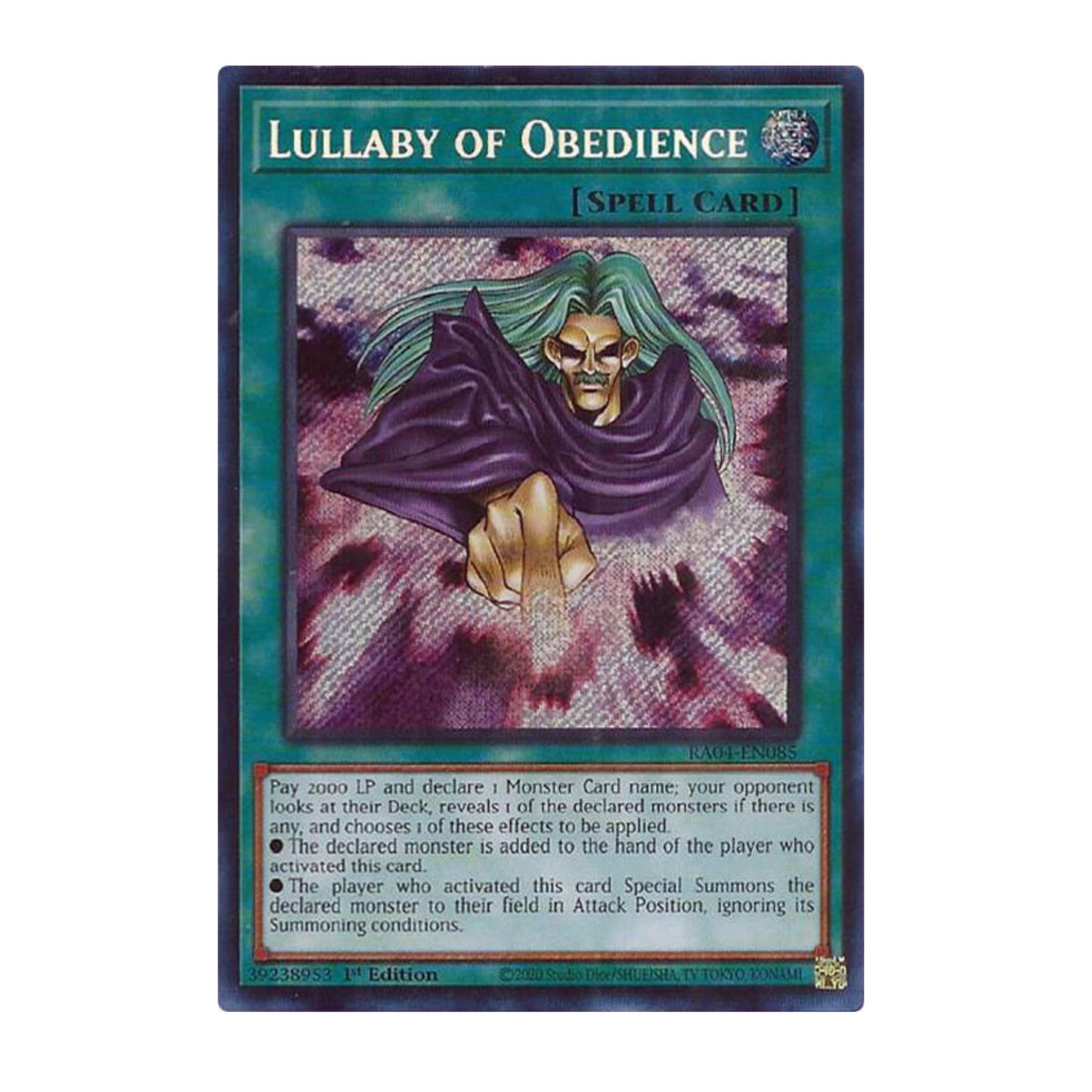 Yu-Gi-Oh! Lullaby of Obedience (Secret Rare) - Quarter Century Stampede