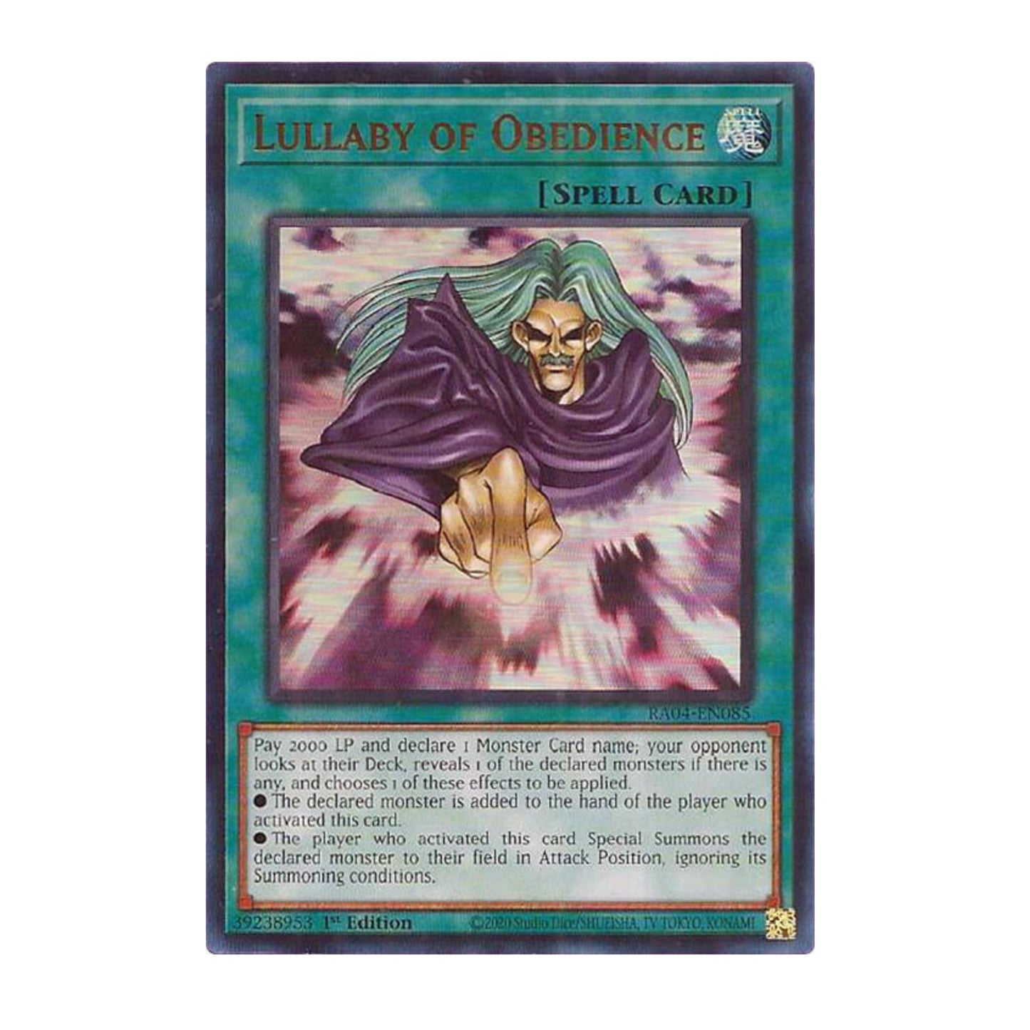 Yu-Gi-Oh! Lullaby of Obedience (UR) - Quarter Century Stampede
