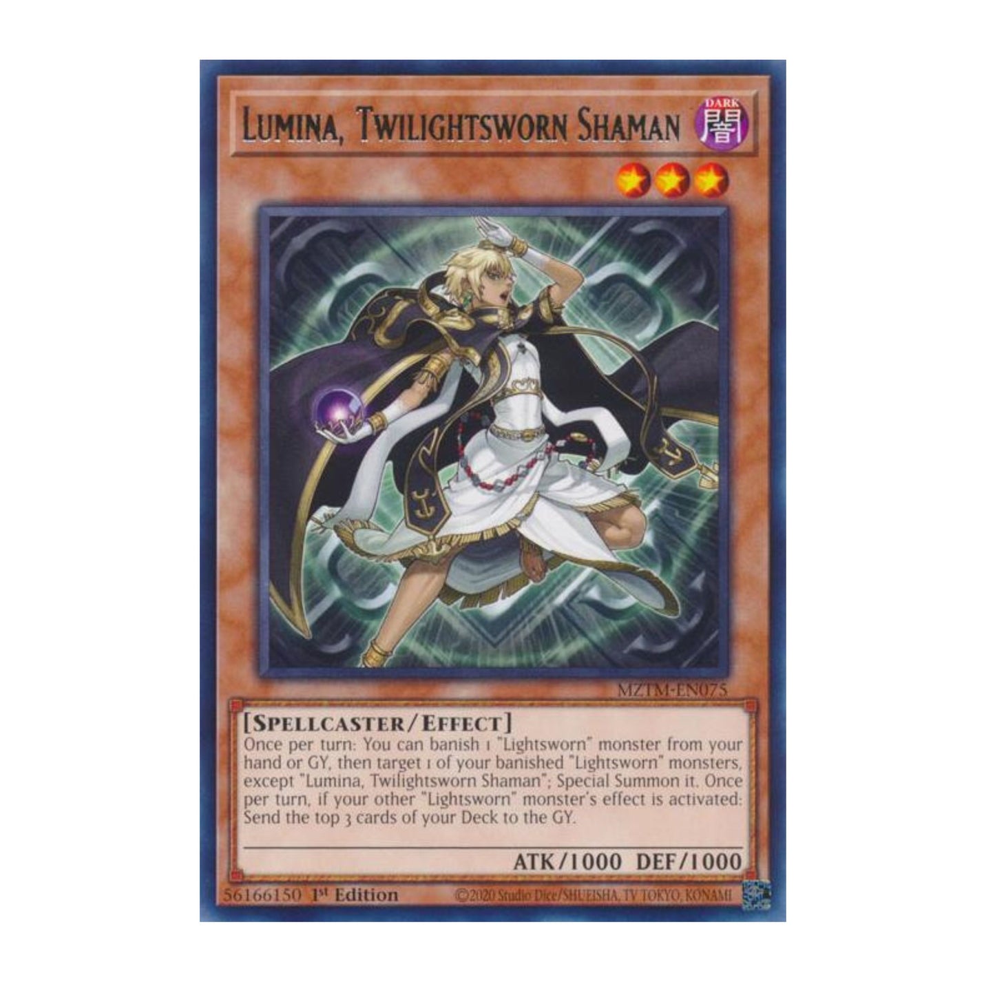 Yu-Gi-Oh! Lumina, Twilightsworn Shaman - Maze of the Master (MZTM)
