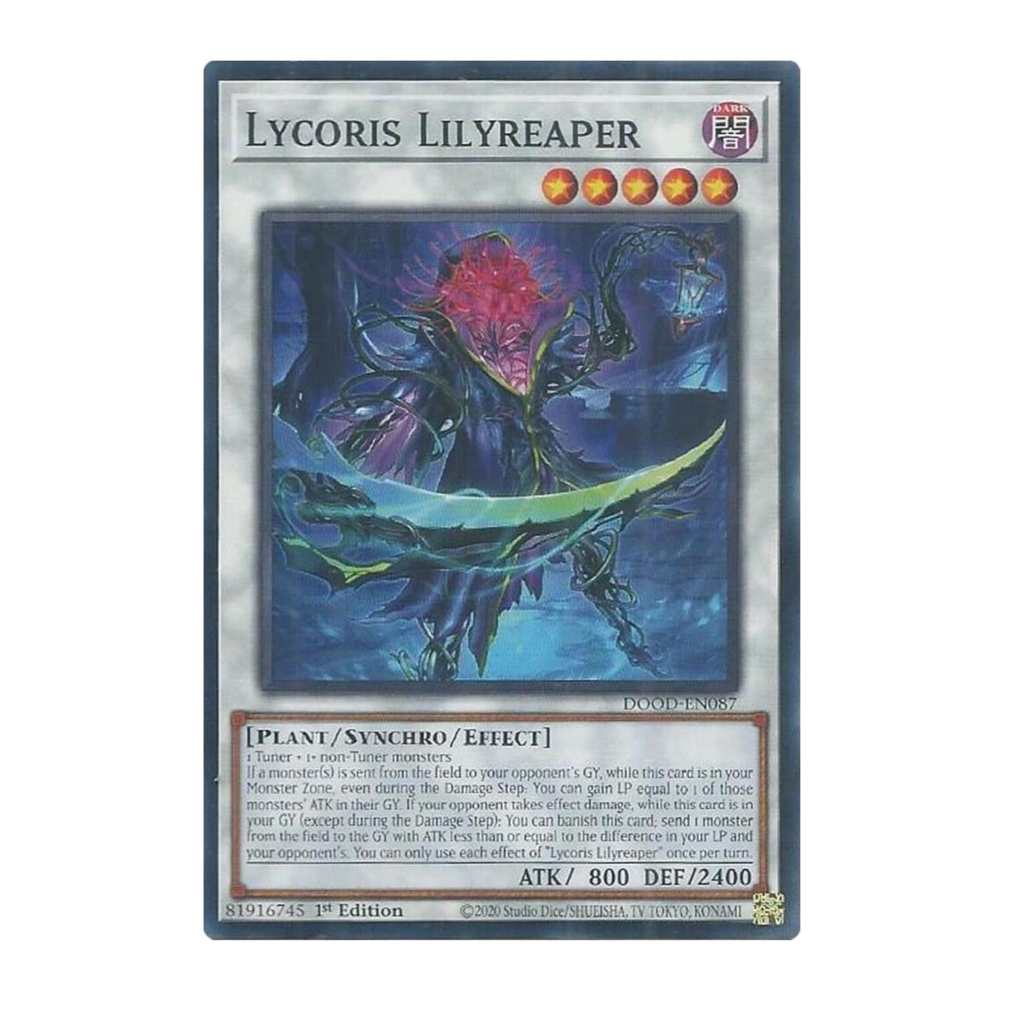 Yu-Gi-Oh! Lycoris Lilyreaper - Doom of Dimensions (DOOD)