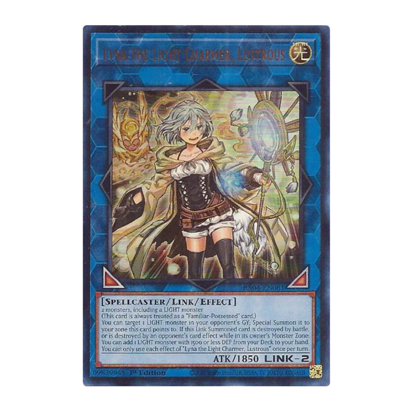 Yu-Gi-Oh! Lyna the Light Charmer, Lustrous (UR) - Quarter Century Stampede