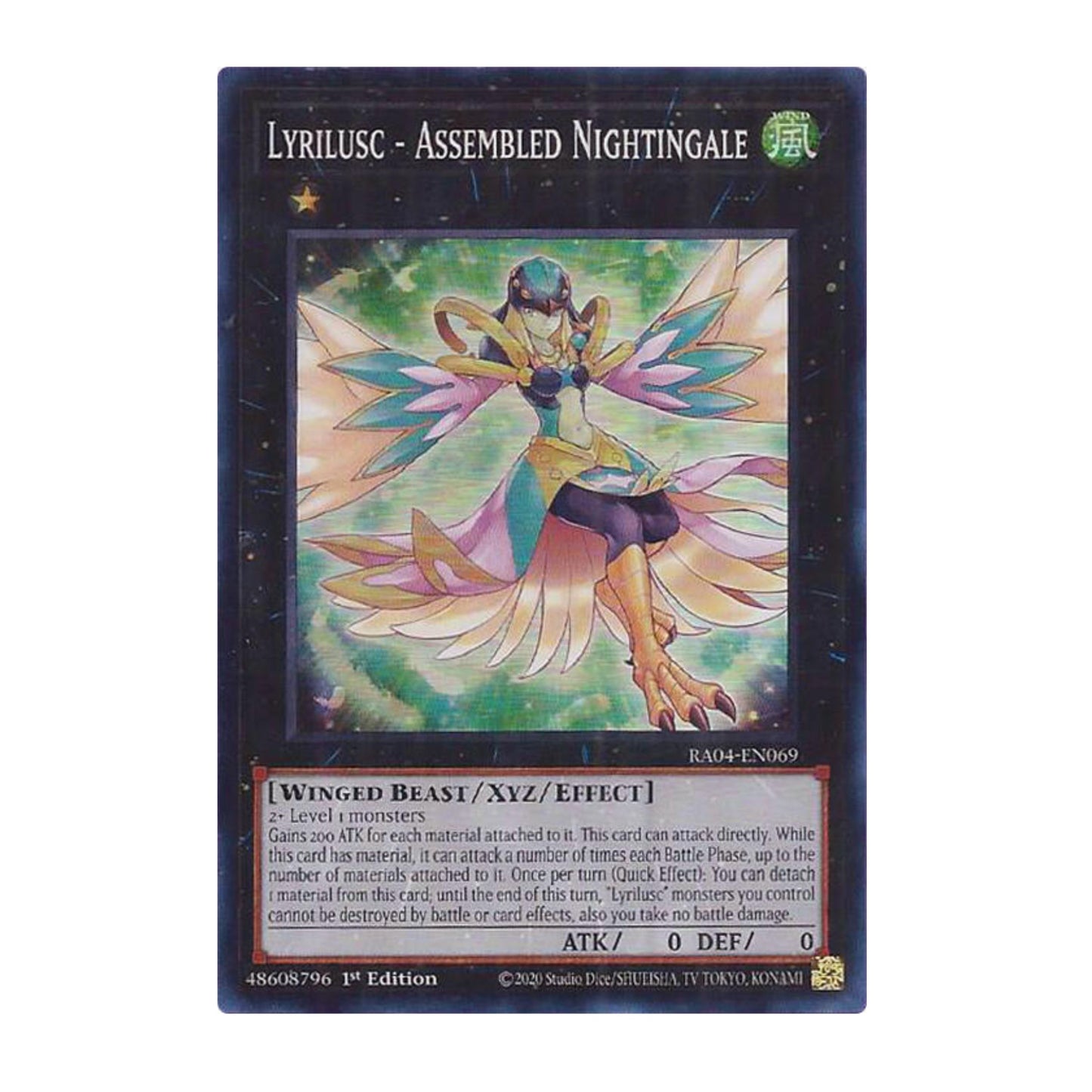 Yu-Gi-Oh! Lyrilusc - Assembled Nightingale - Quarter Century Stampede