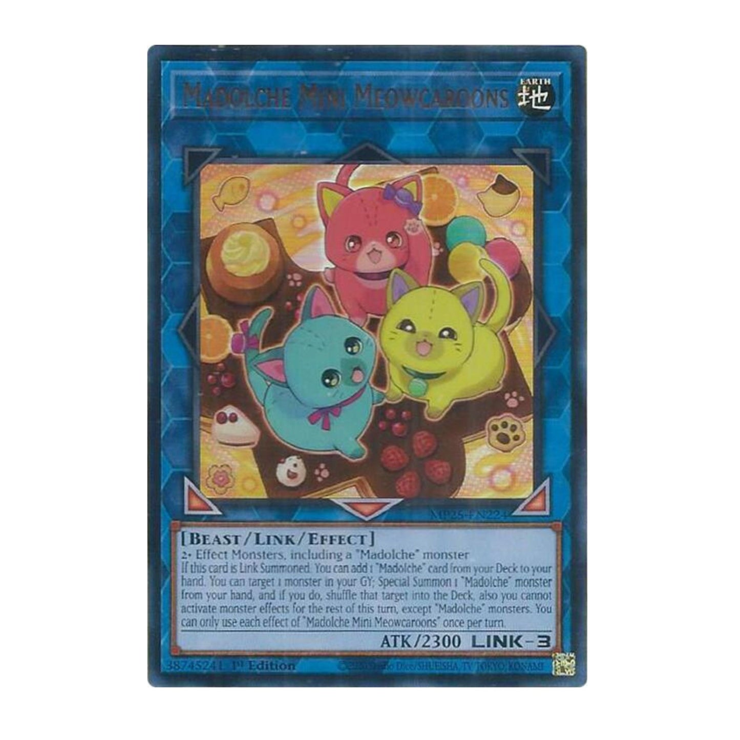Yu-Gi-Oh! Madolche Mini Meowcaroons - 2025 Mega-Pack (MP25)