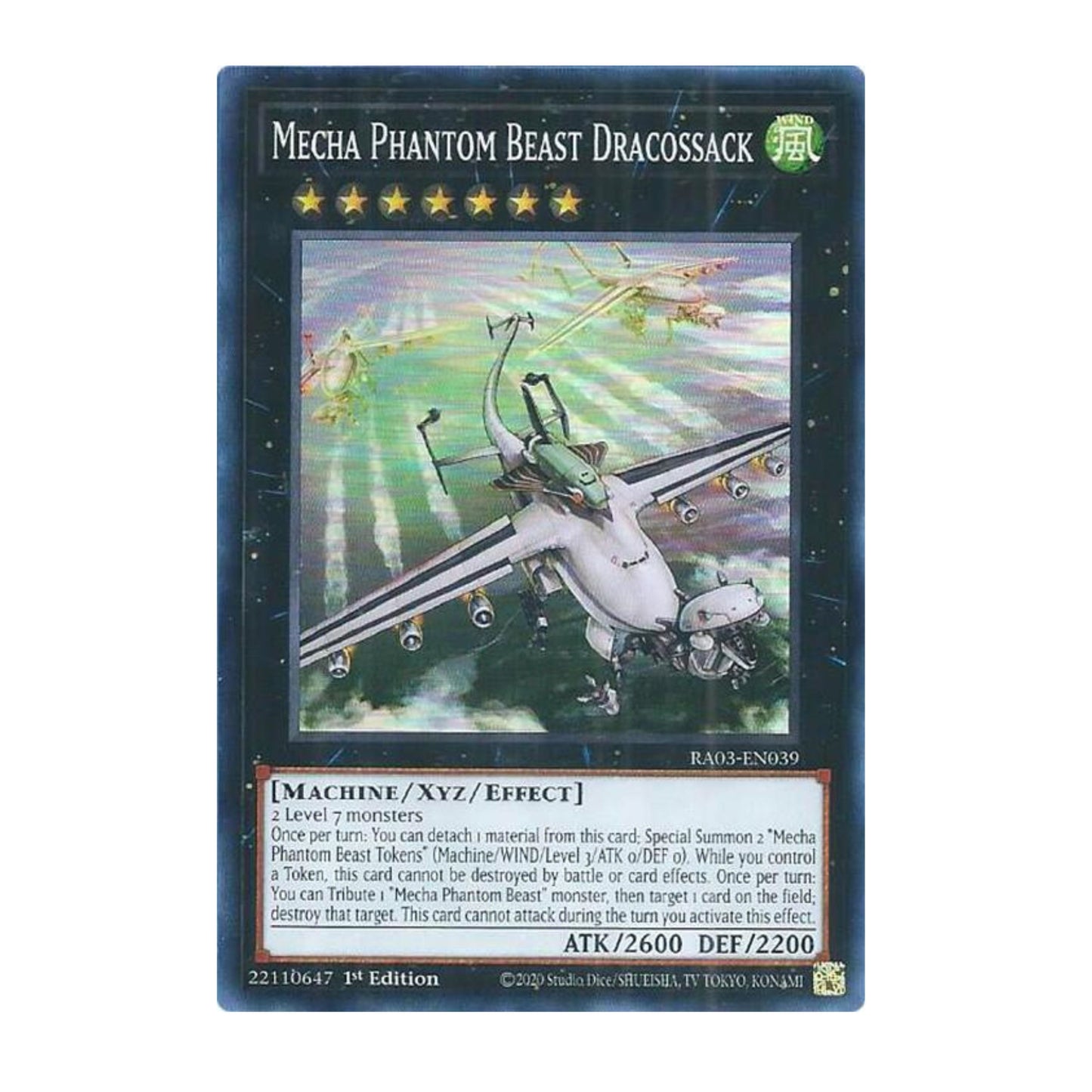 Yu-Gi-Oh! Mecha Phantom Beast Dracossack - Quarter Century Bonanza