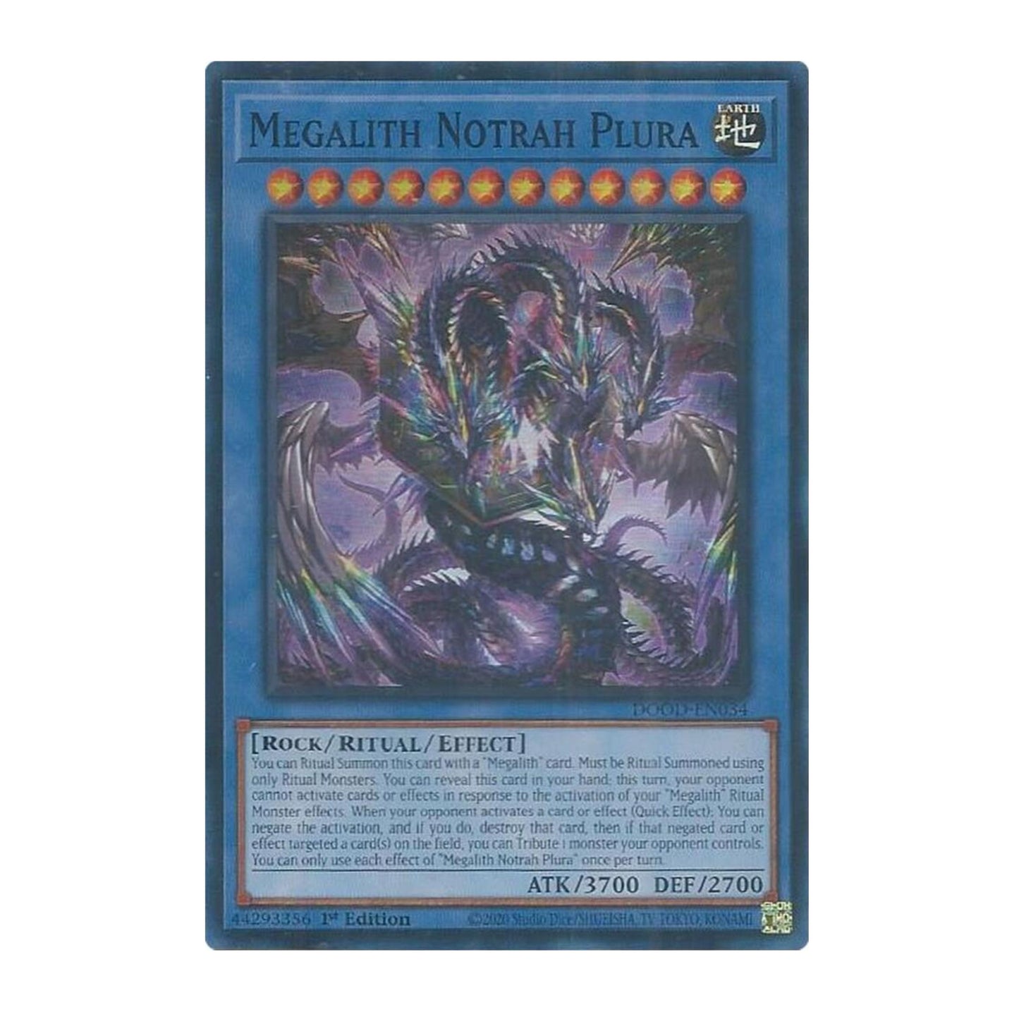 Yu-Gi-Oh! Megalith Notrah Plura - Doom of Dimensions (DOOD)