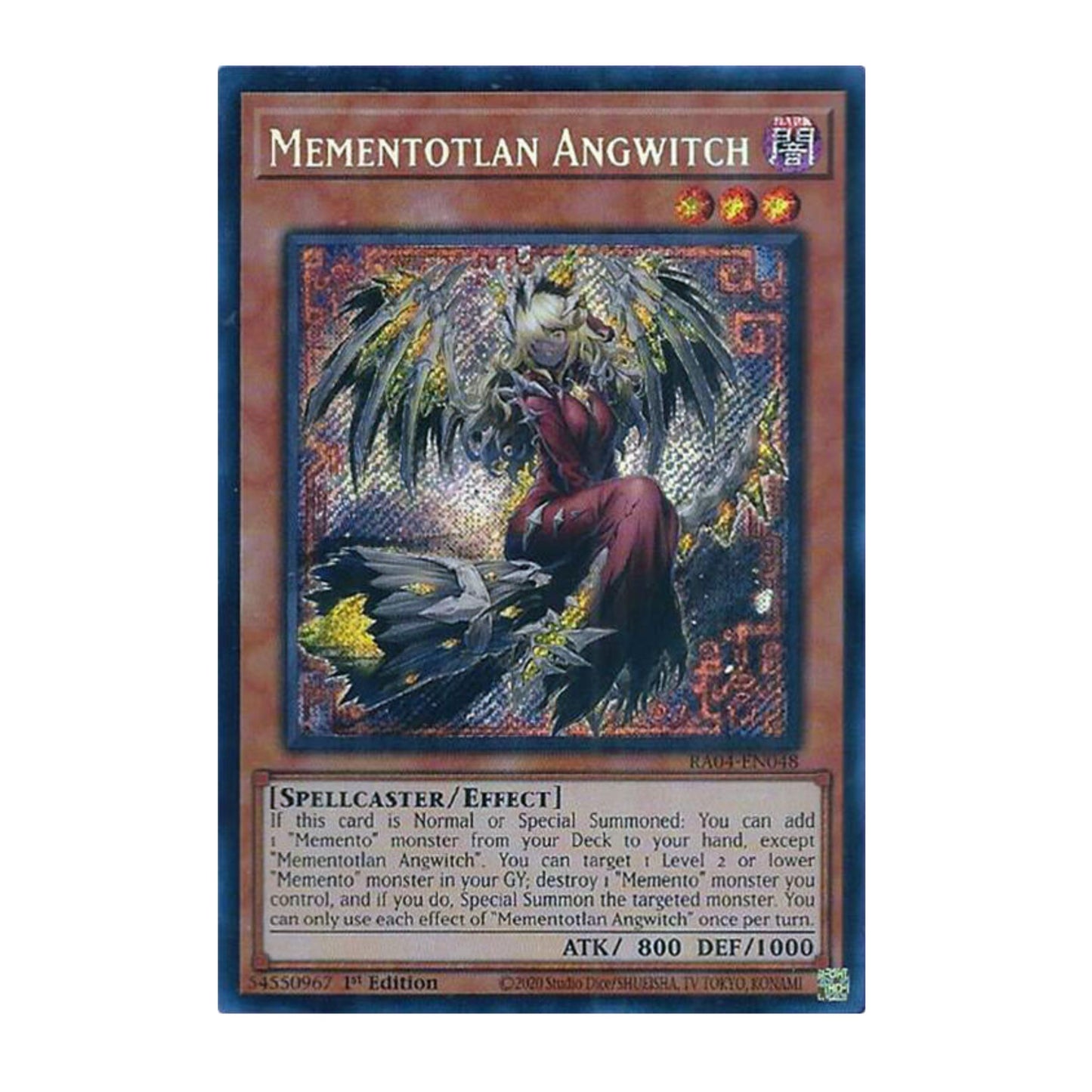 Yu-Gi-Oh! Mementotlan Angwitch (Secret Rare) - Quarter Century Stampede