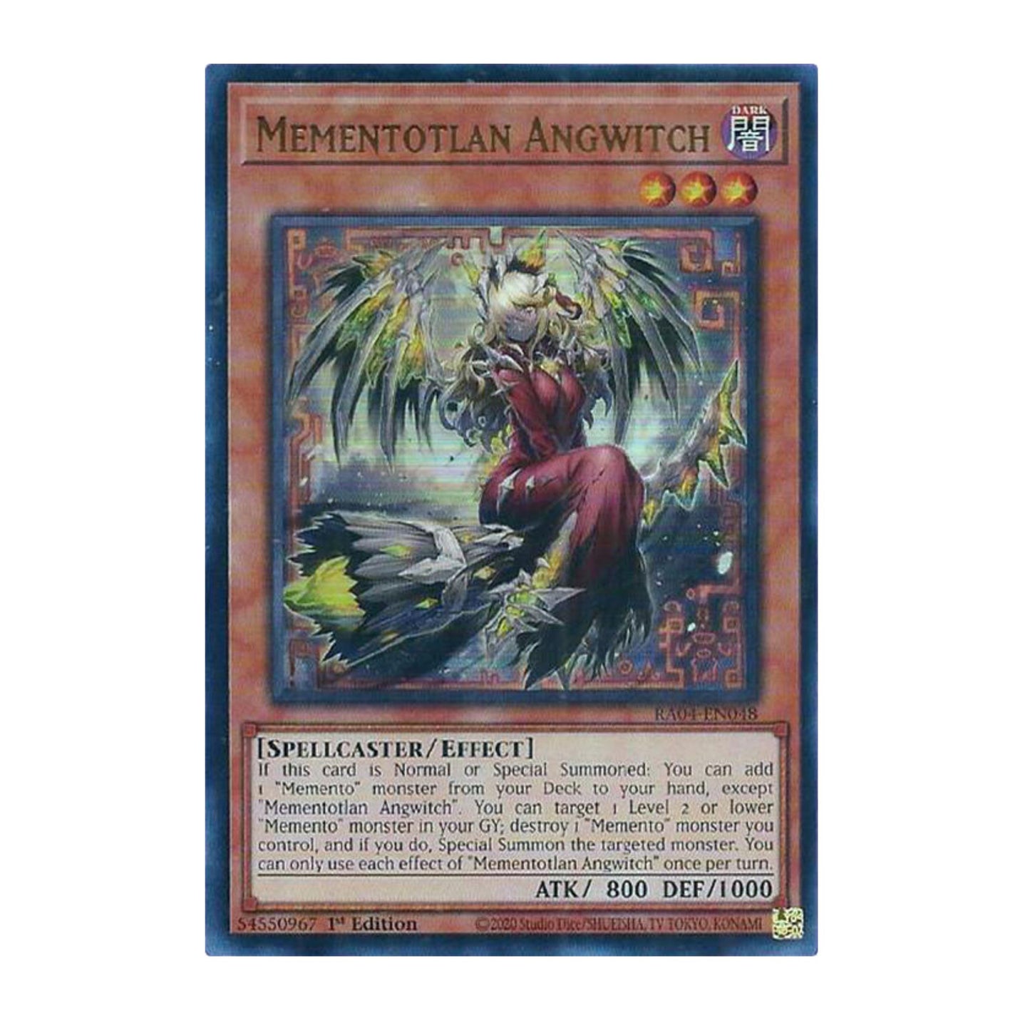 Yu-Gi-Oh! Mementotlan Angwitch (UR) - Quarter Century Stampede